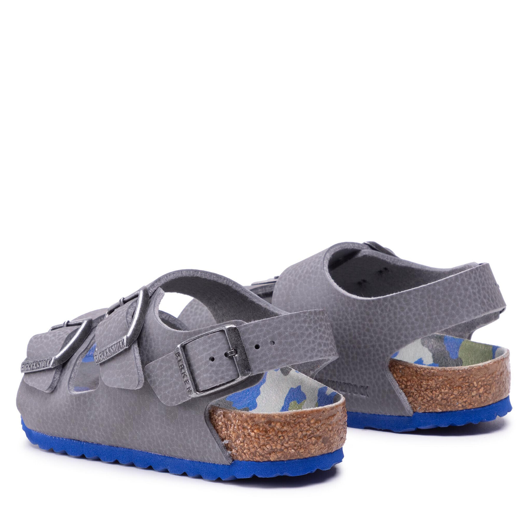 Birkenstock Sandály Milano Kinder 1022532 Šedá - Pepit.cz