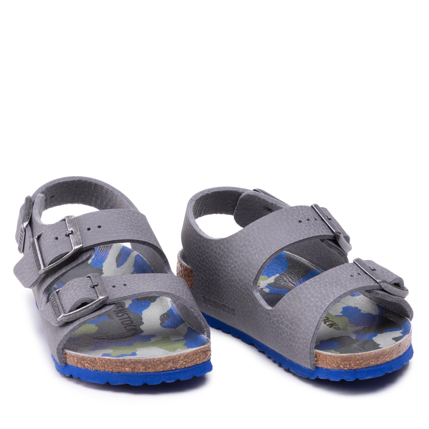 Birkenstock Sandály Milano Kinder 1022532 Šedá - Pepit.cz