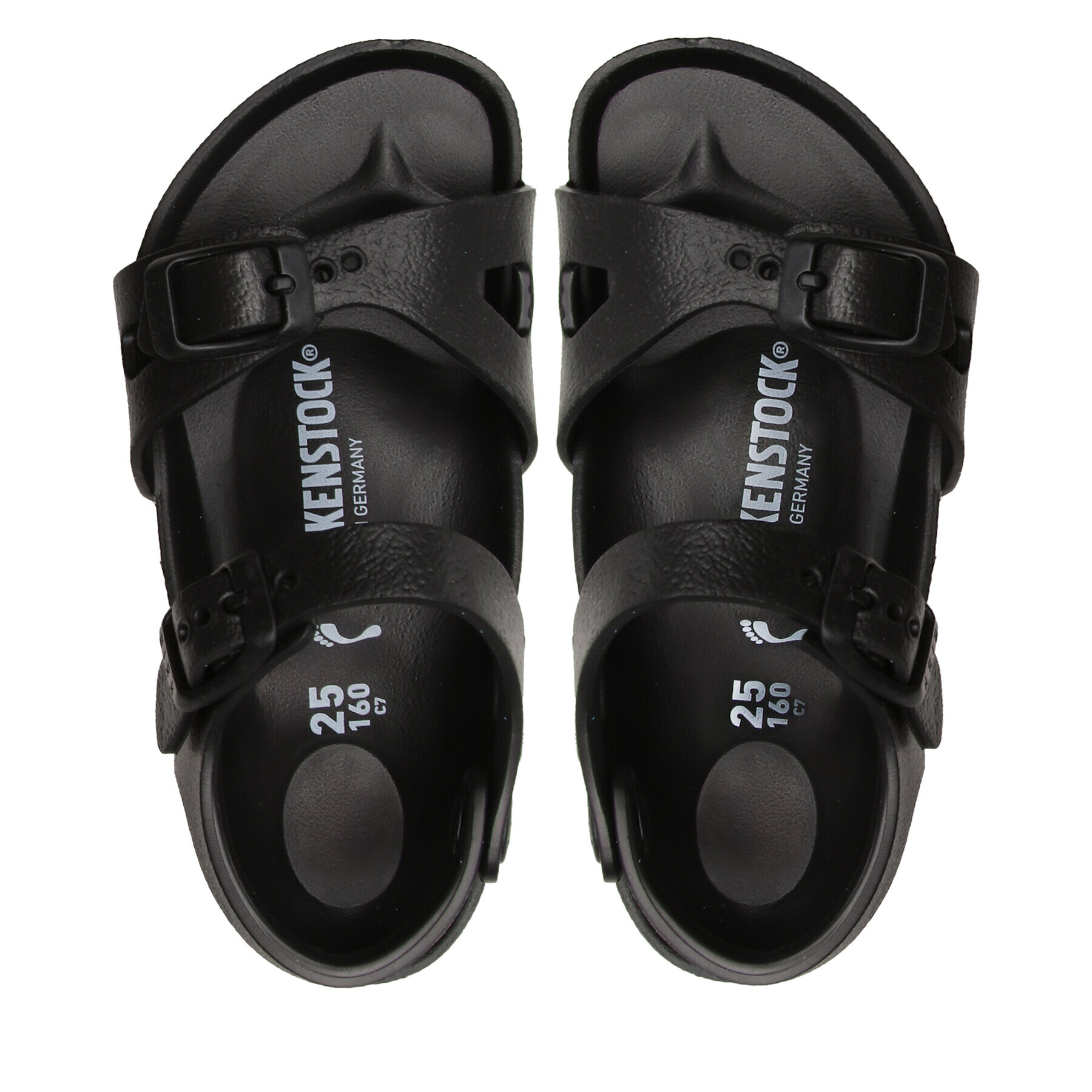 Birkenstock Sandály Rio 126113 Černá - Pepit.cz