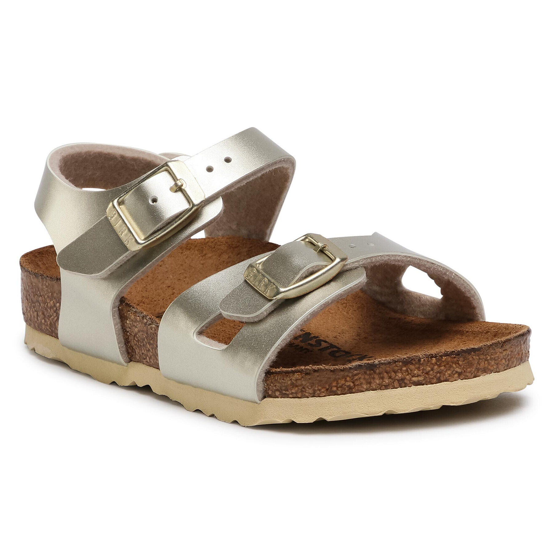 Birkenstock Sandály Rio Kids 1014826 Zlatá - Pepit.cz