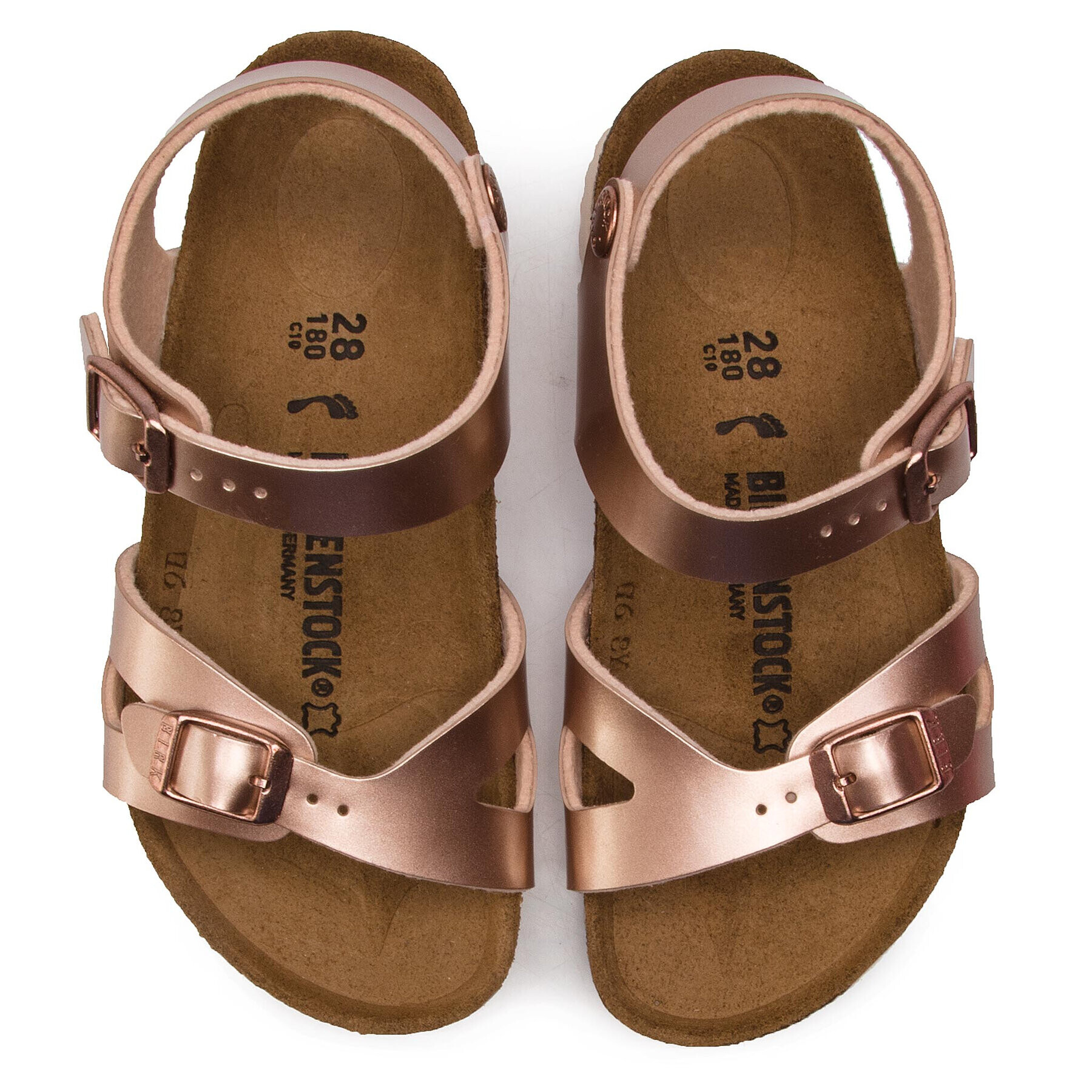 Birkenstock Sandály Rio Kids Bf 1012520 Zlatá - Pepit.cz