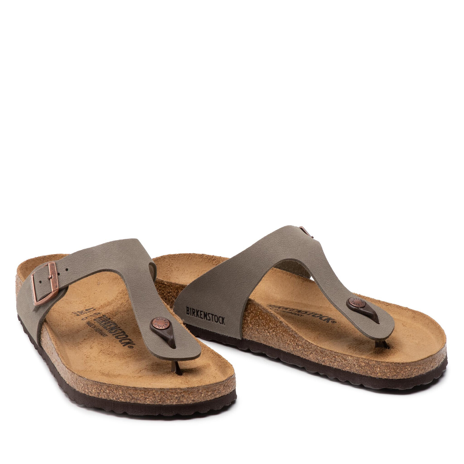 Birkenstock Žabky Gizeh 0043391 Šedá - Pepit.cz