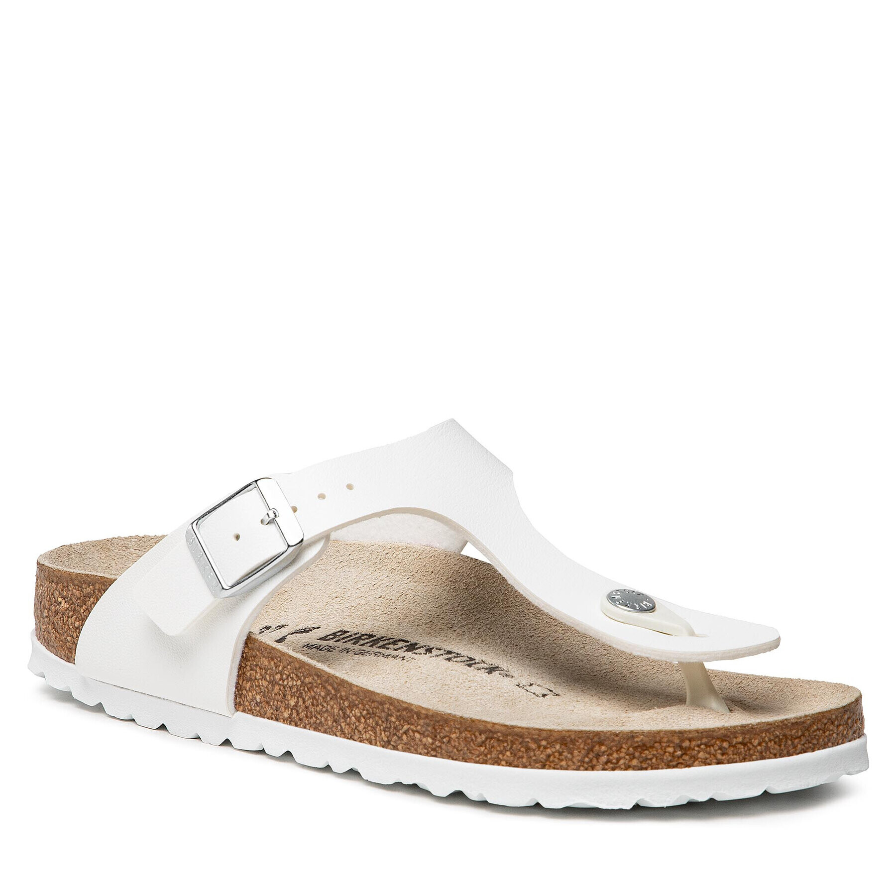 Birkenstock Žabky Gizeh 0043733 Bílá - Pepit.cz