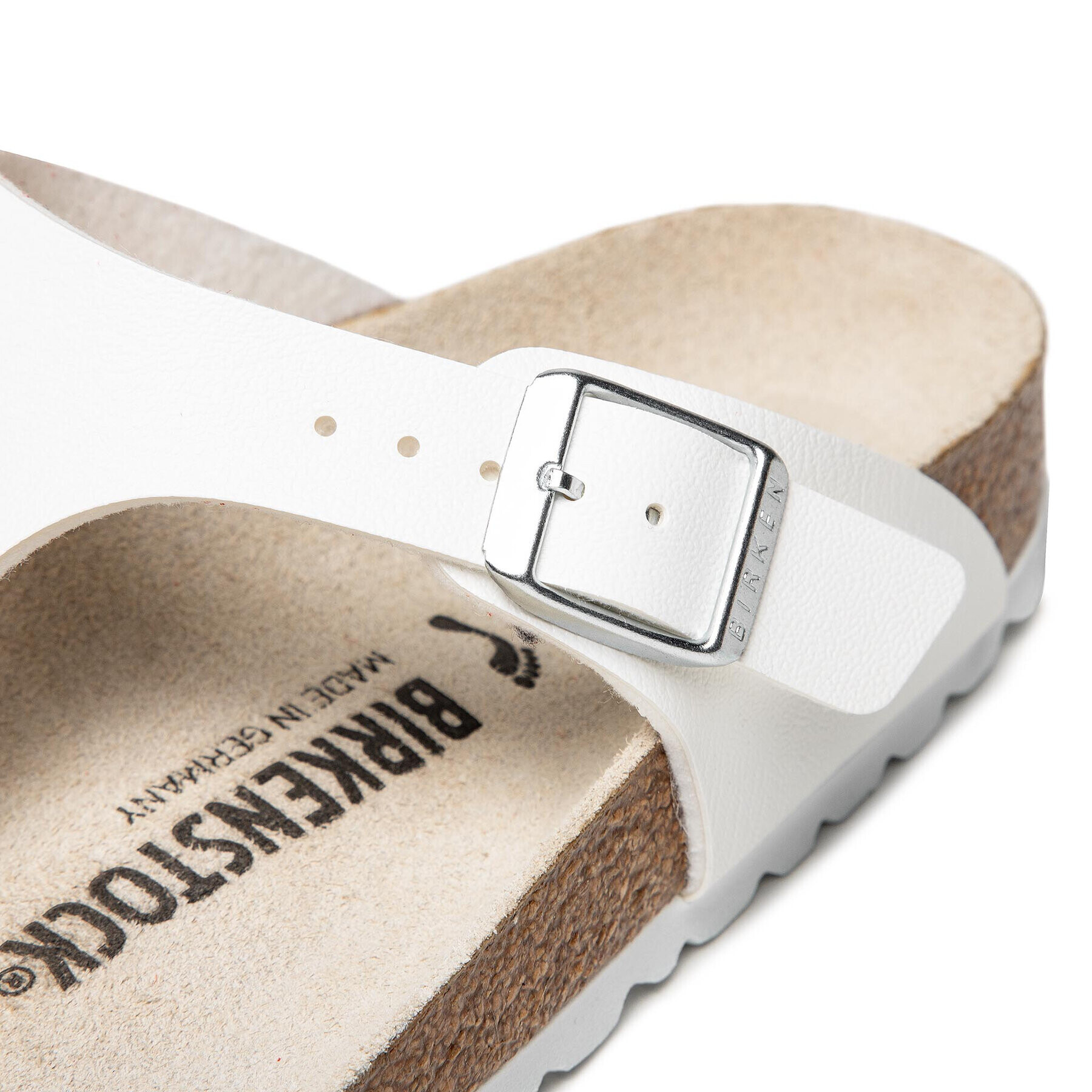 Birkenstock Žabky Gizeh 0043733 Bílá - Pepit.cz