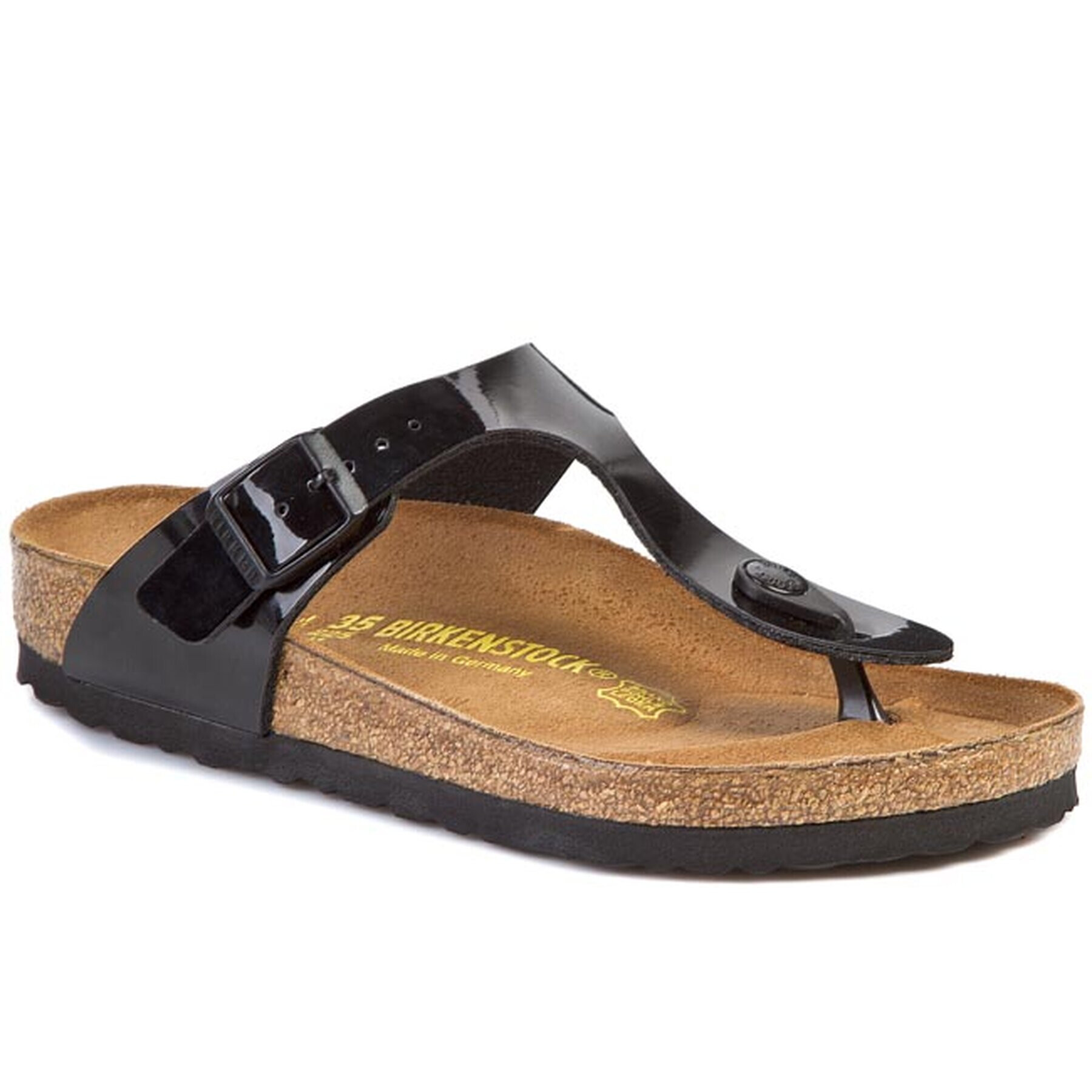 Birkenstock Žabky Gizeh 043661 Černá - Pepit.cz