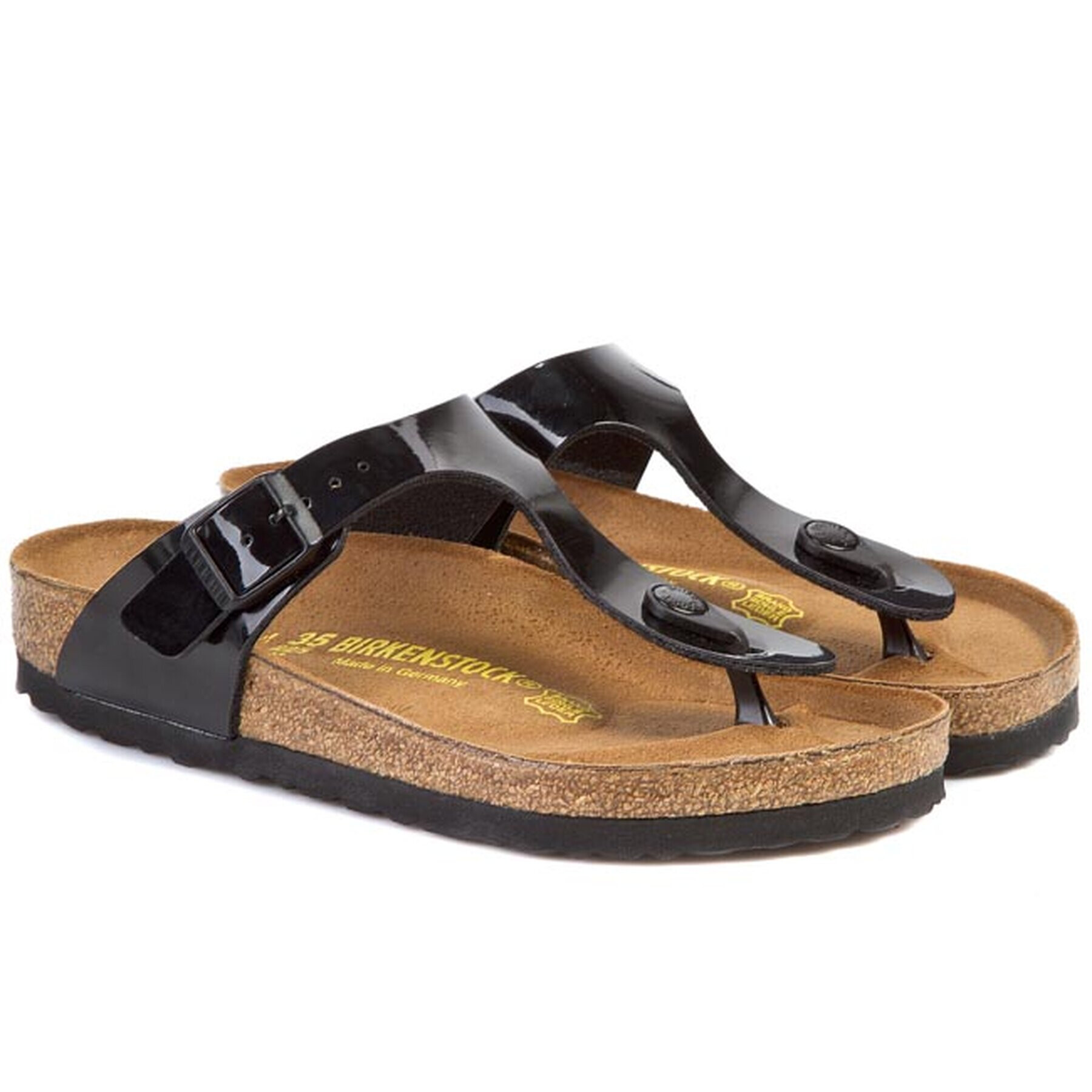 Birkenstock Žabky Gizeh 043661 Černá - Pepit.cz