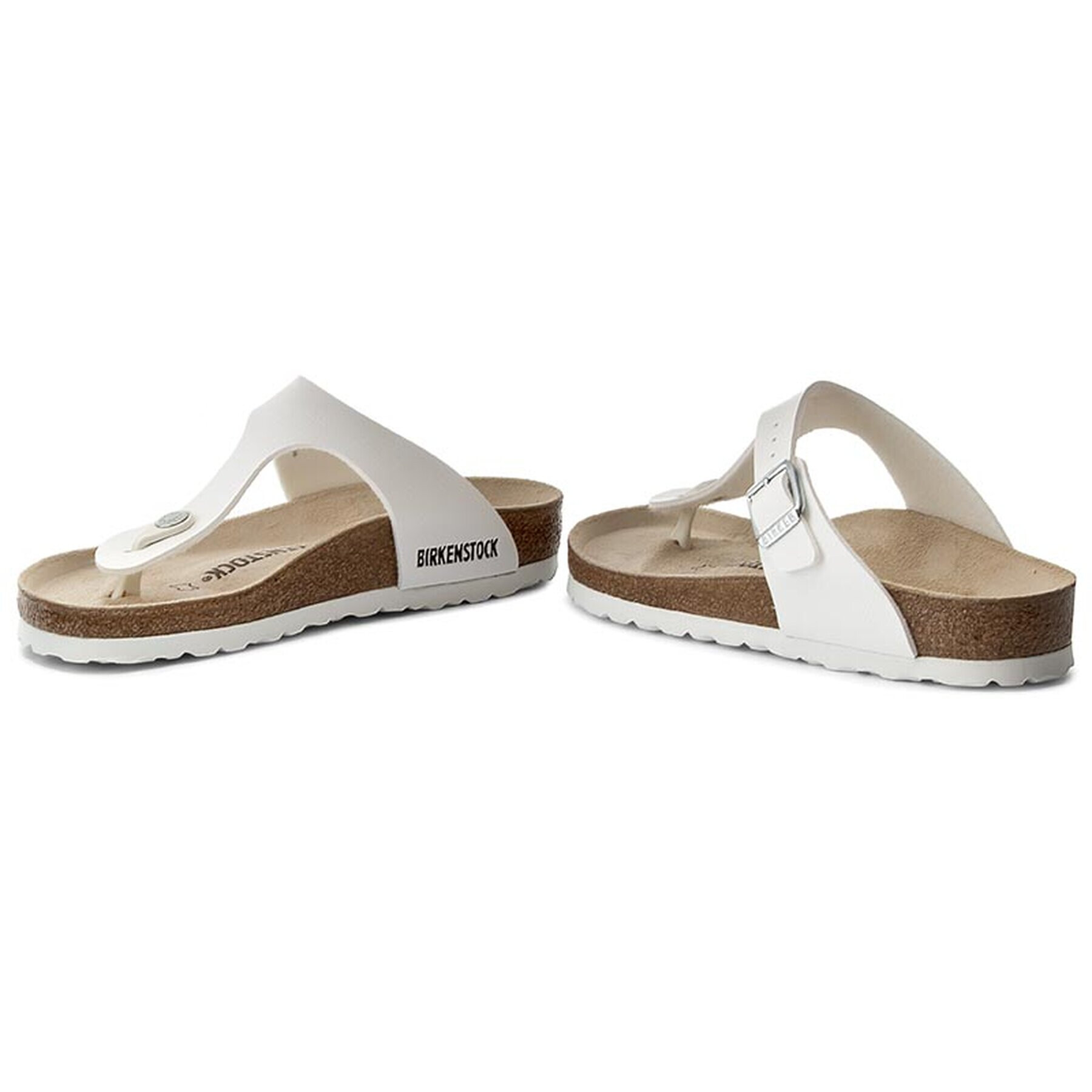 Birkenstock Žabky Gizeh 043731 Bílá - Pepit.cz