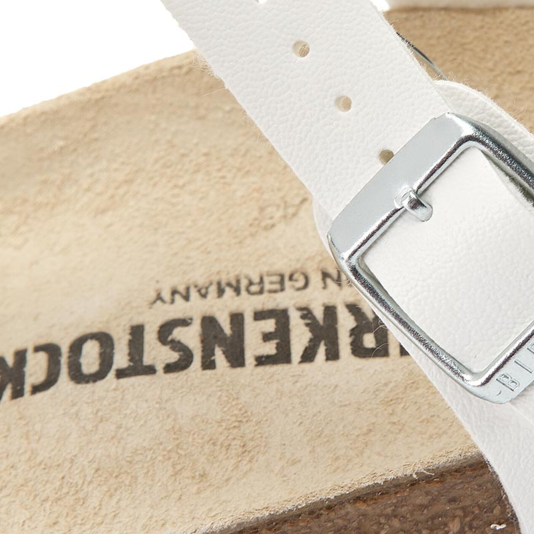 Birkenstock Žabky Gizeh 043731 Bílá - Pepit.cz