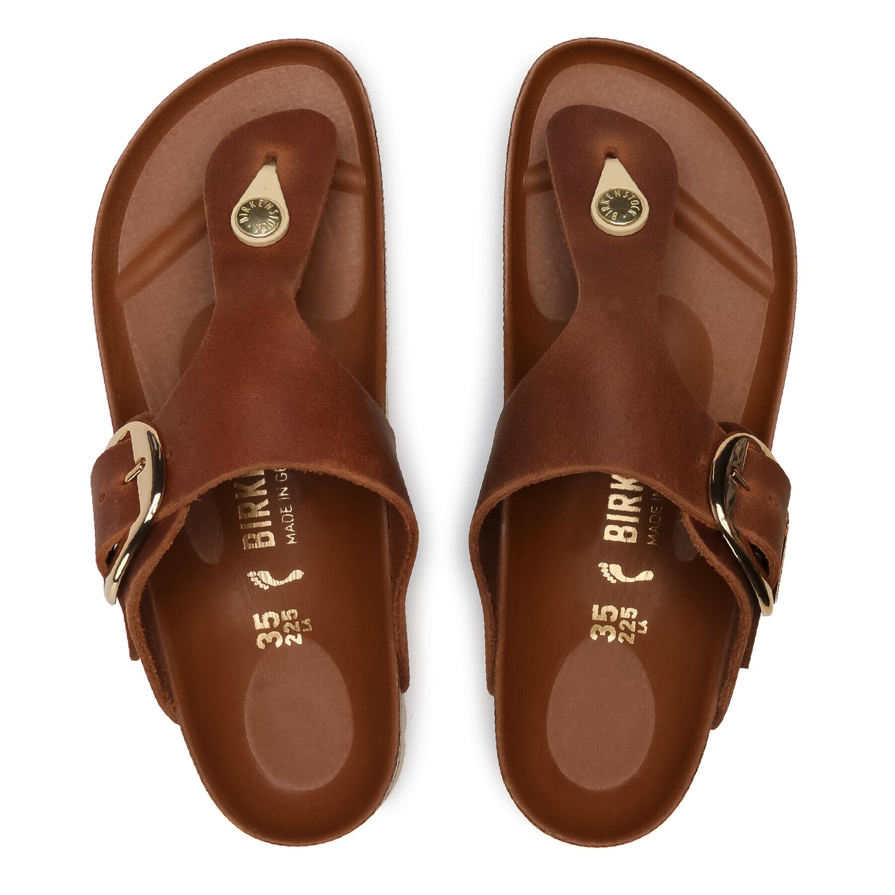 Birkenstock Žabky Gizeh Big Buckle 1018785 Hnědá - Pepit.cz