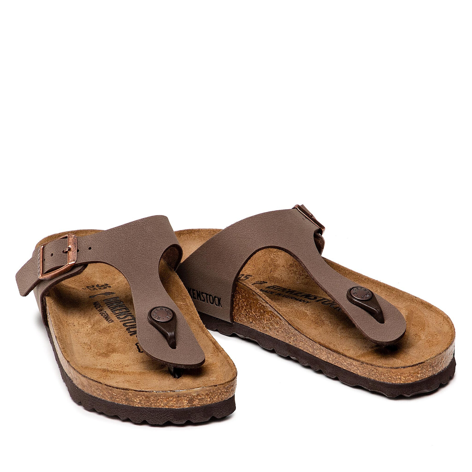 Birkenstock Žabky Gizeh Bs 0043753 Hnědá - Pepit.cz