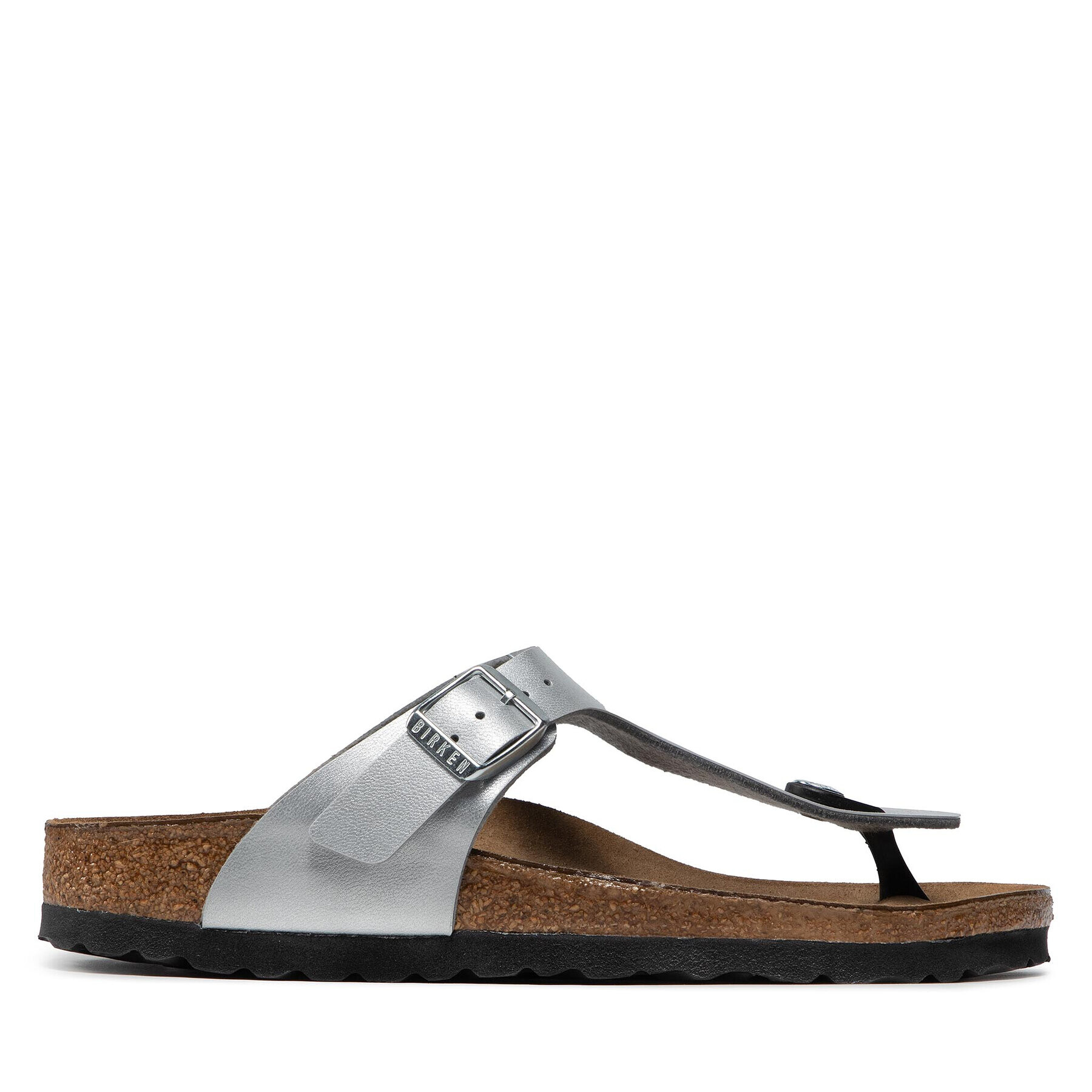 Birkenstock Žabky Gizeh Bs 0043853 Stříbrná - Pepit.cz