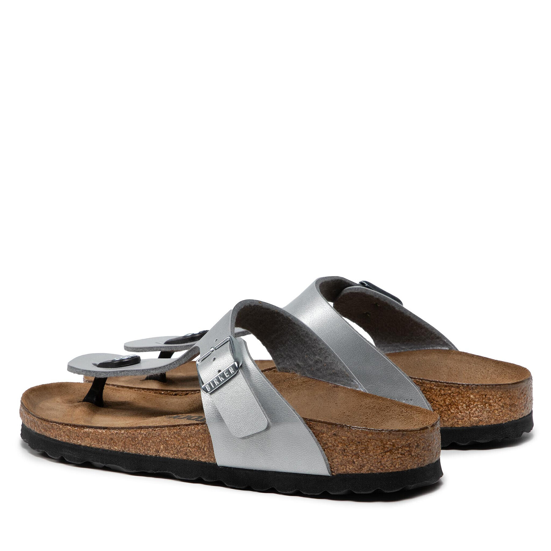 Birkenstock Žabky Gizeh Bs 0043853 Stříbrná - Pepit.cz