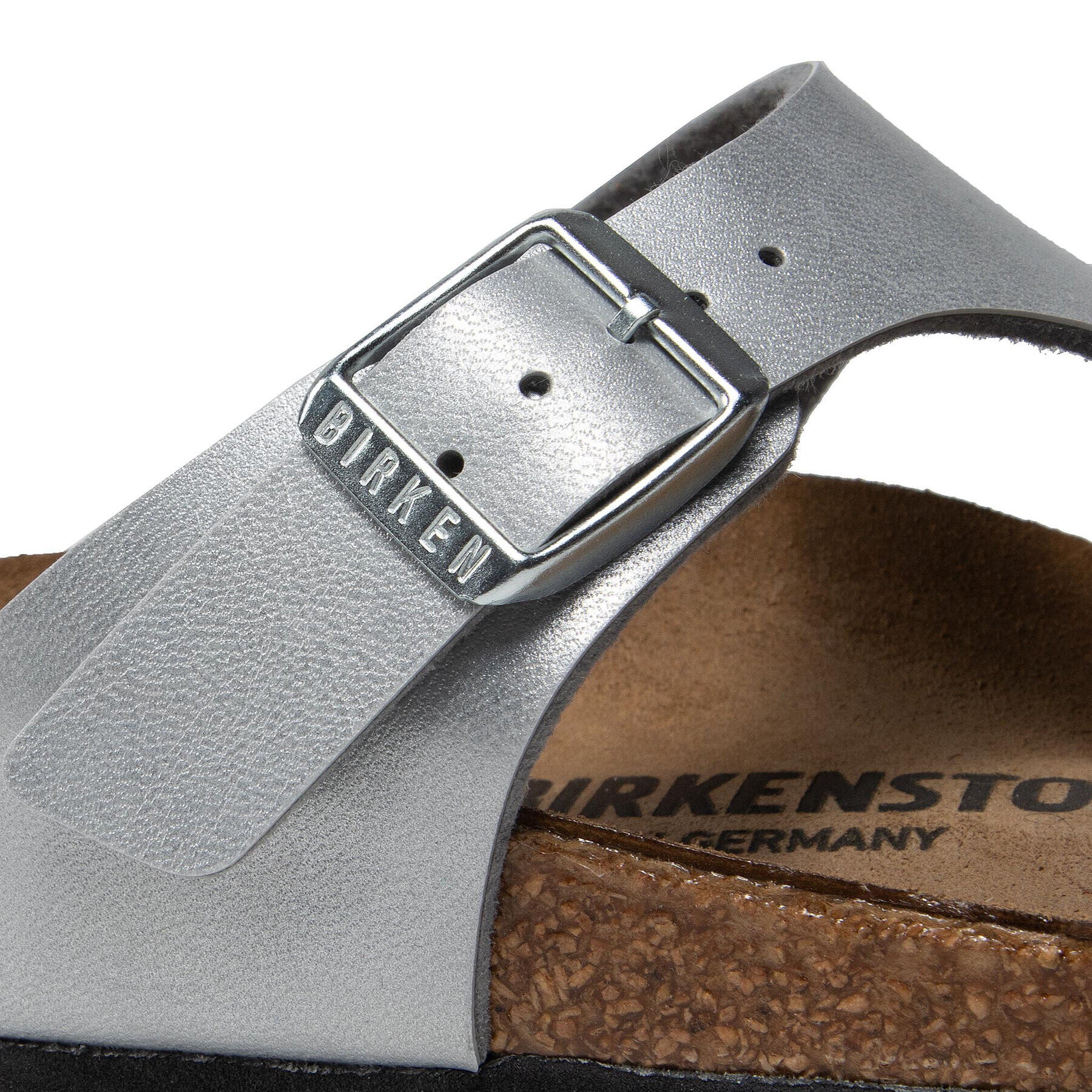 Birkenstock Žabky Gizeh Bs 0043853 Stříbrná - Pepit.cz