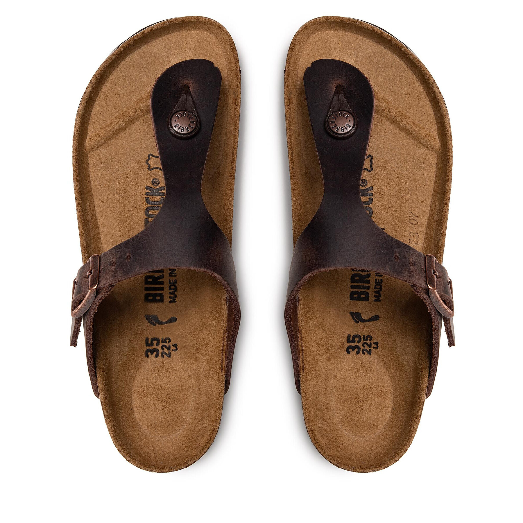 Birkenstock Žabky Gizeh Bs 0743833 Hnědá - Pepit.cz