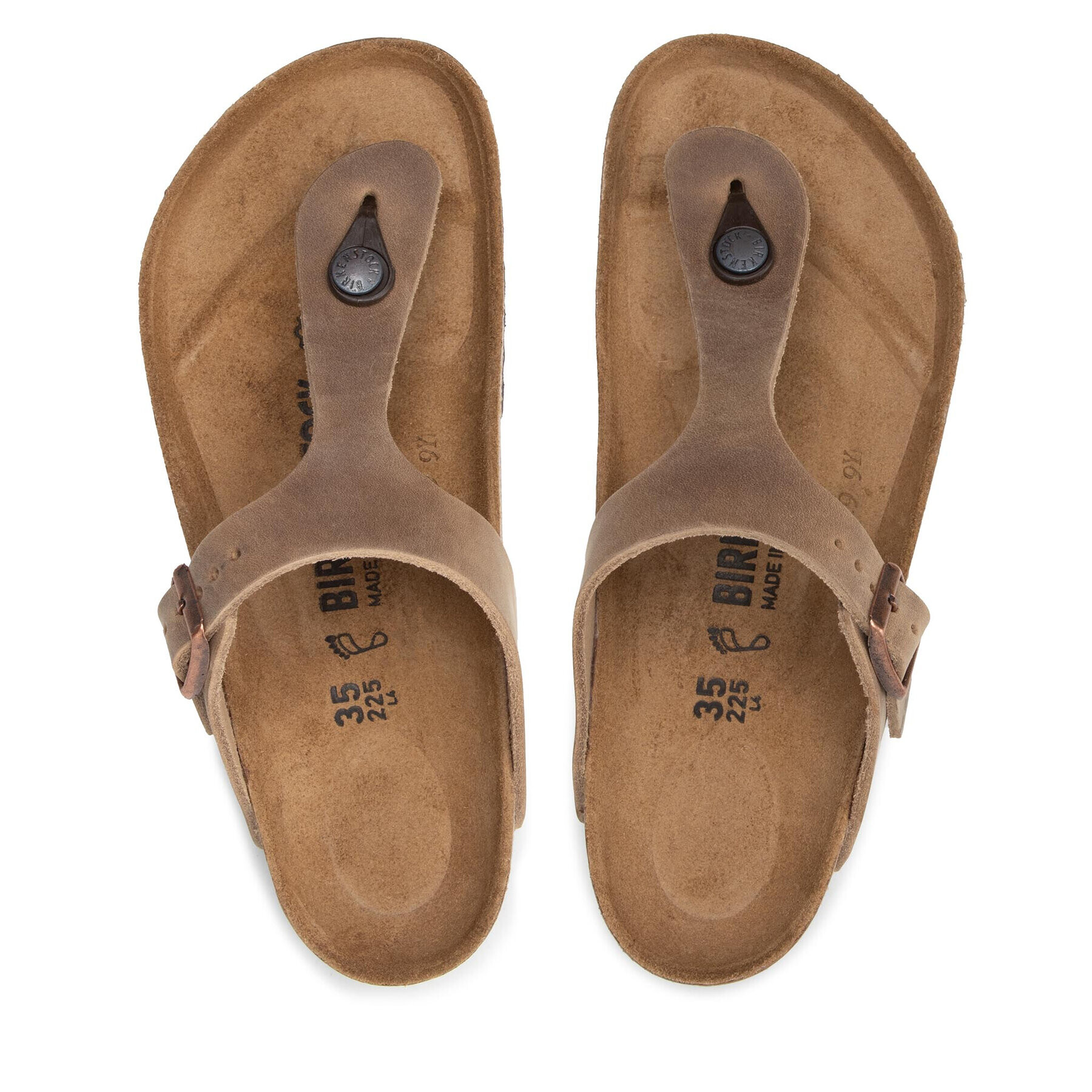 Birkenstock Žabky Gizeh Bs 0943811 Hnědá - Pepit.cz