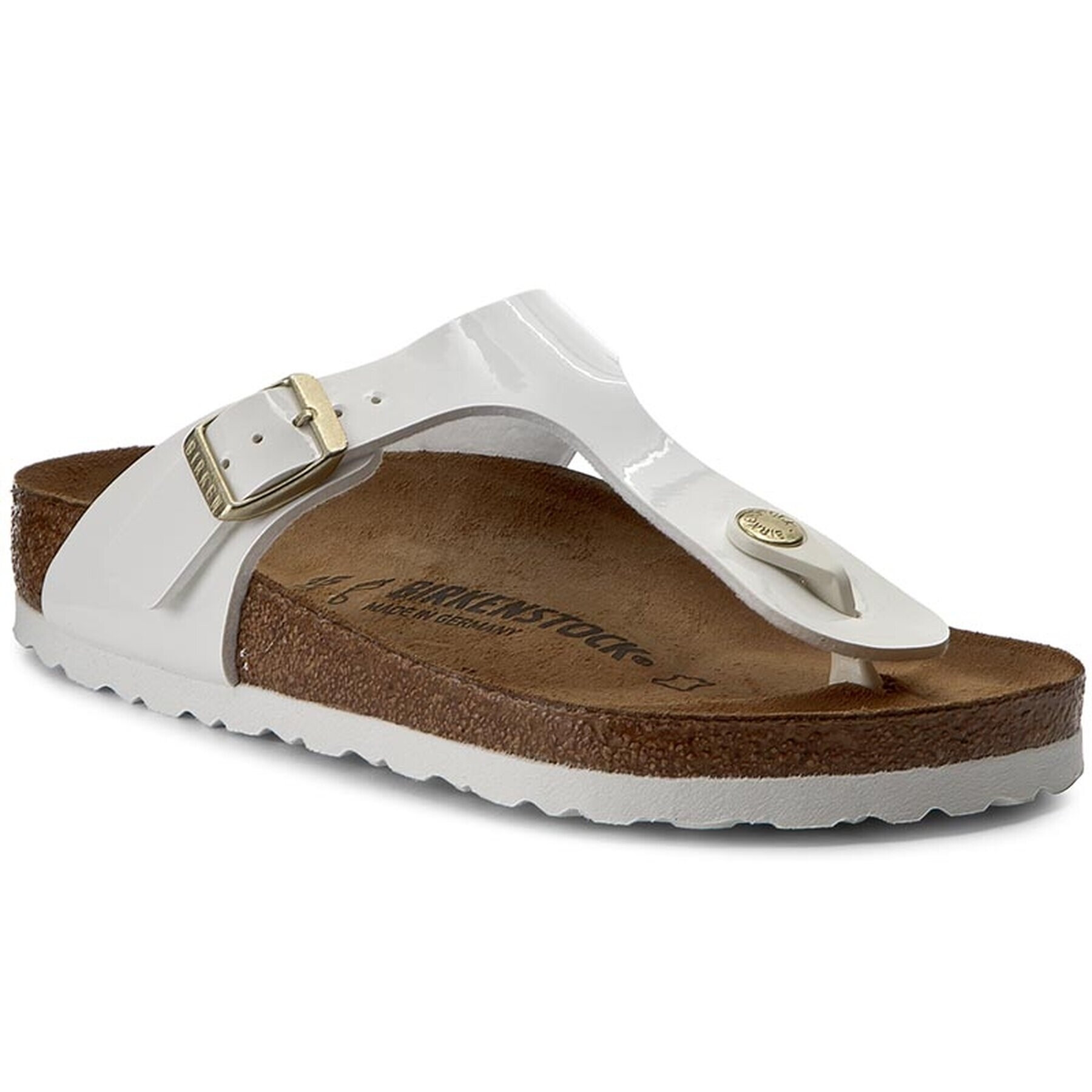 Birkenstock Žabky Gizeh Bs 1005299 Bílá - Pepit.cz