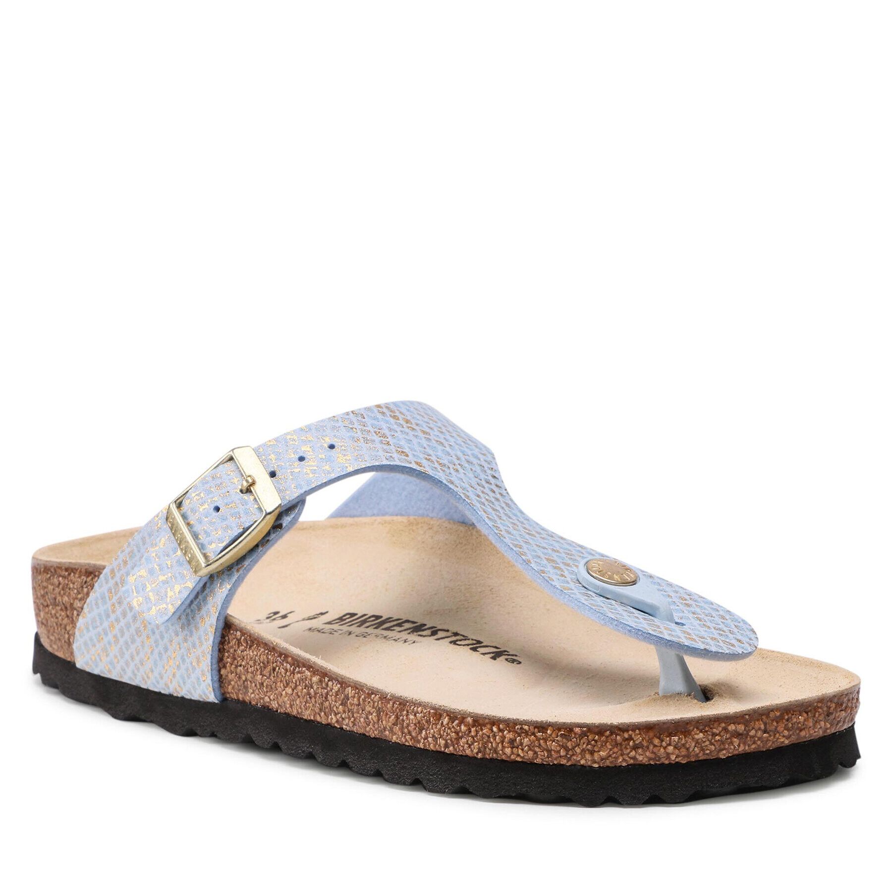 Birkenstock Žabky Gizeh Bs 1021512 Modrá - Pepit.cz