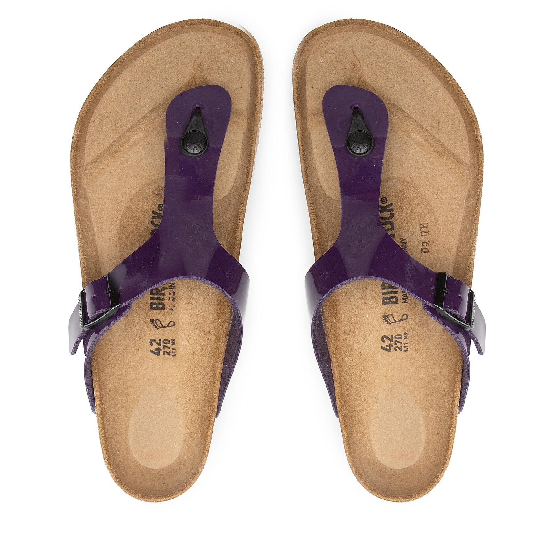 Birkenstock Žabky Gizeh Bs 1023235 Fialová - Pepit.cz