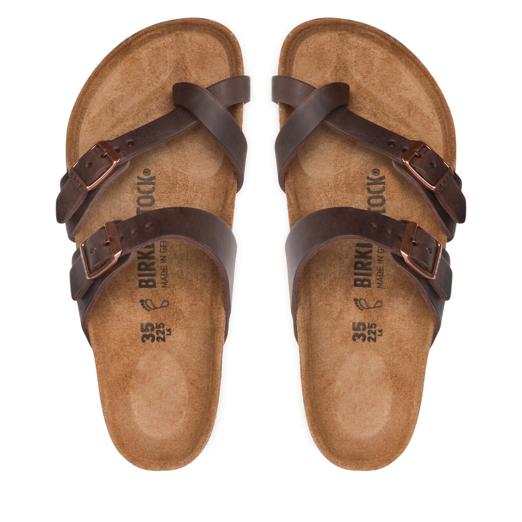 Birkenstock Žabky Mayari 0171321 Hnědá - Pepit.cz