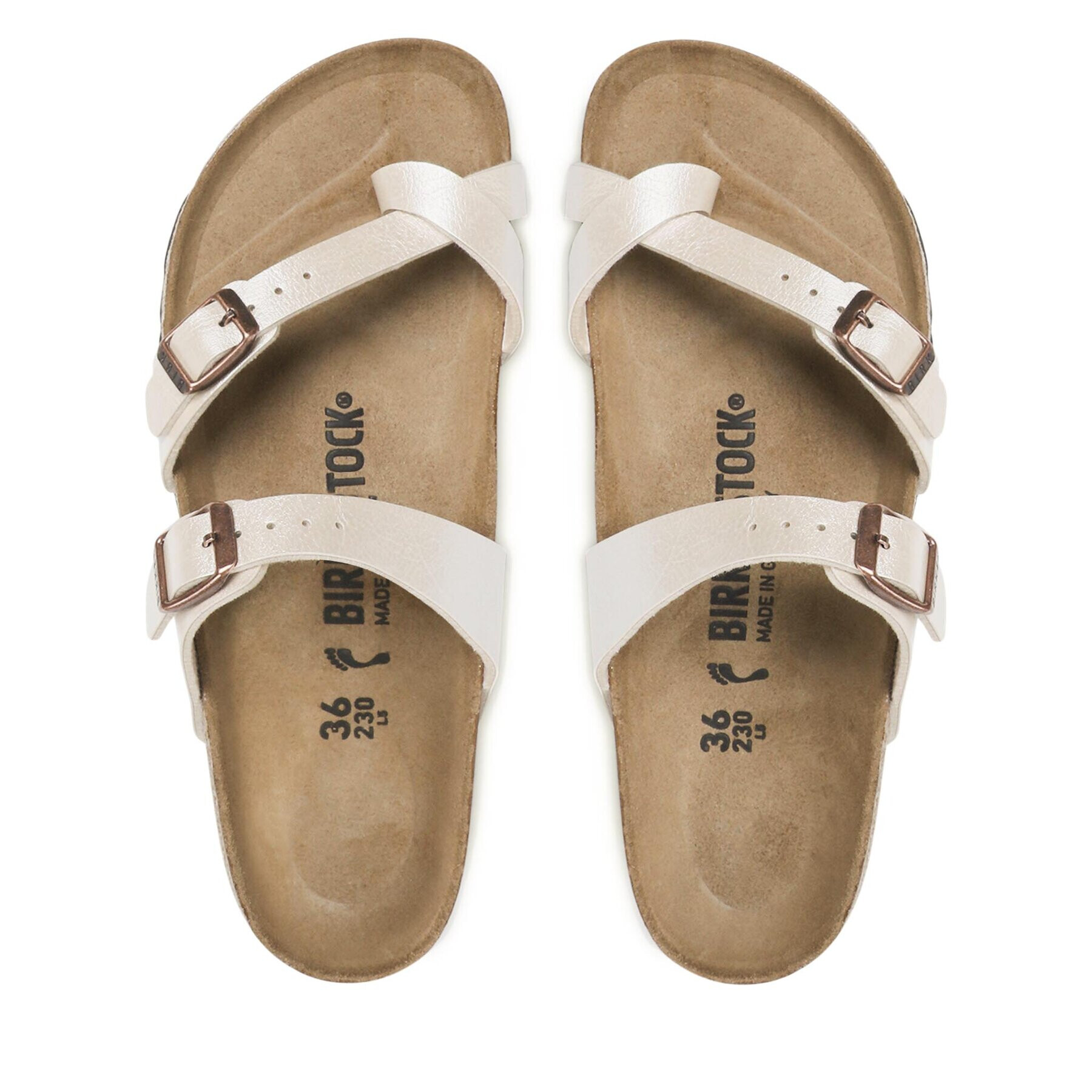 Birkenstock Žabky Mayari 1020664 Béžová - Pepit.cz