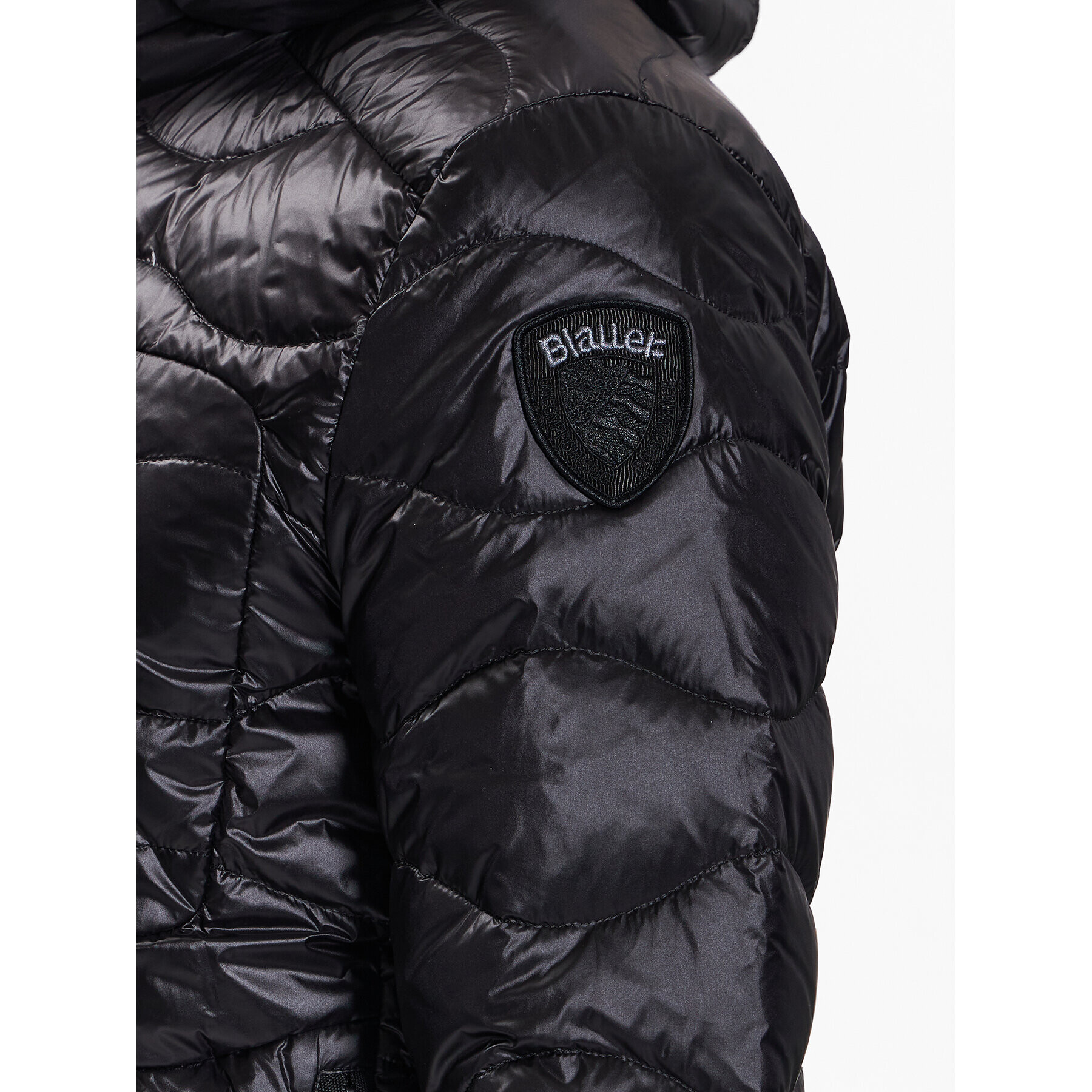 Blauer Bunda pro přechodné období Hudson 23SBLUC03033 Černá Regular Fit - Pepit.cz