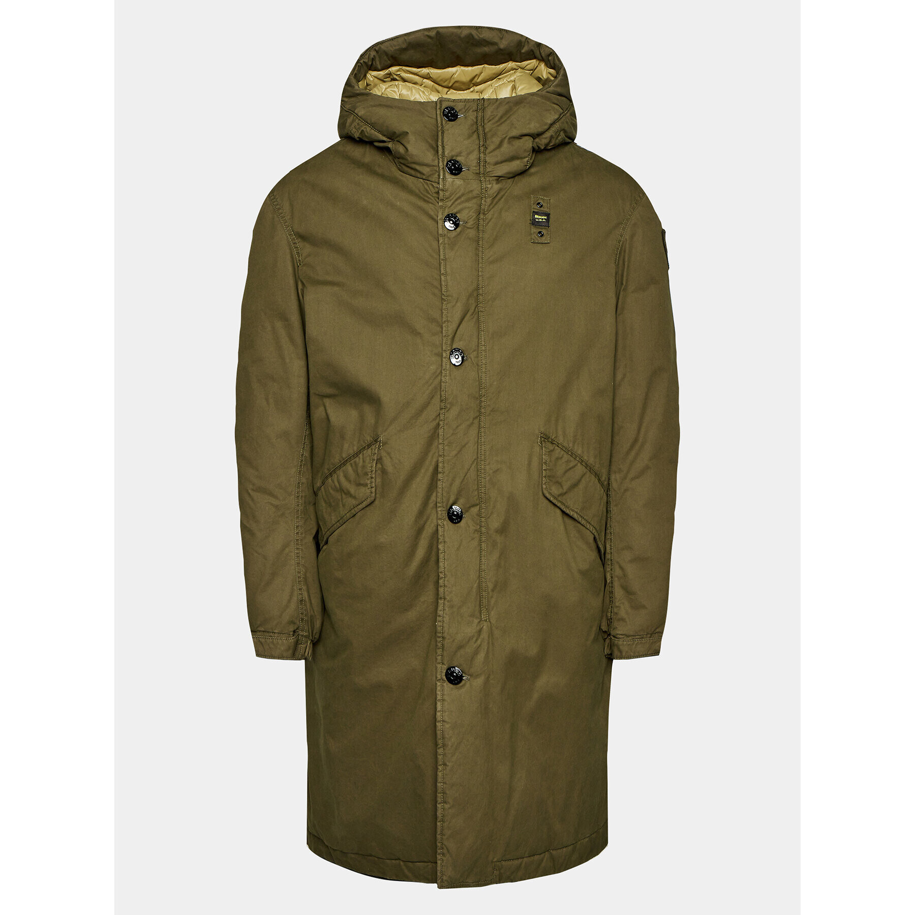 Blauer Parka 23WBLUK02061 Zelená Regular Fit - Pepit.cz