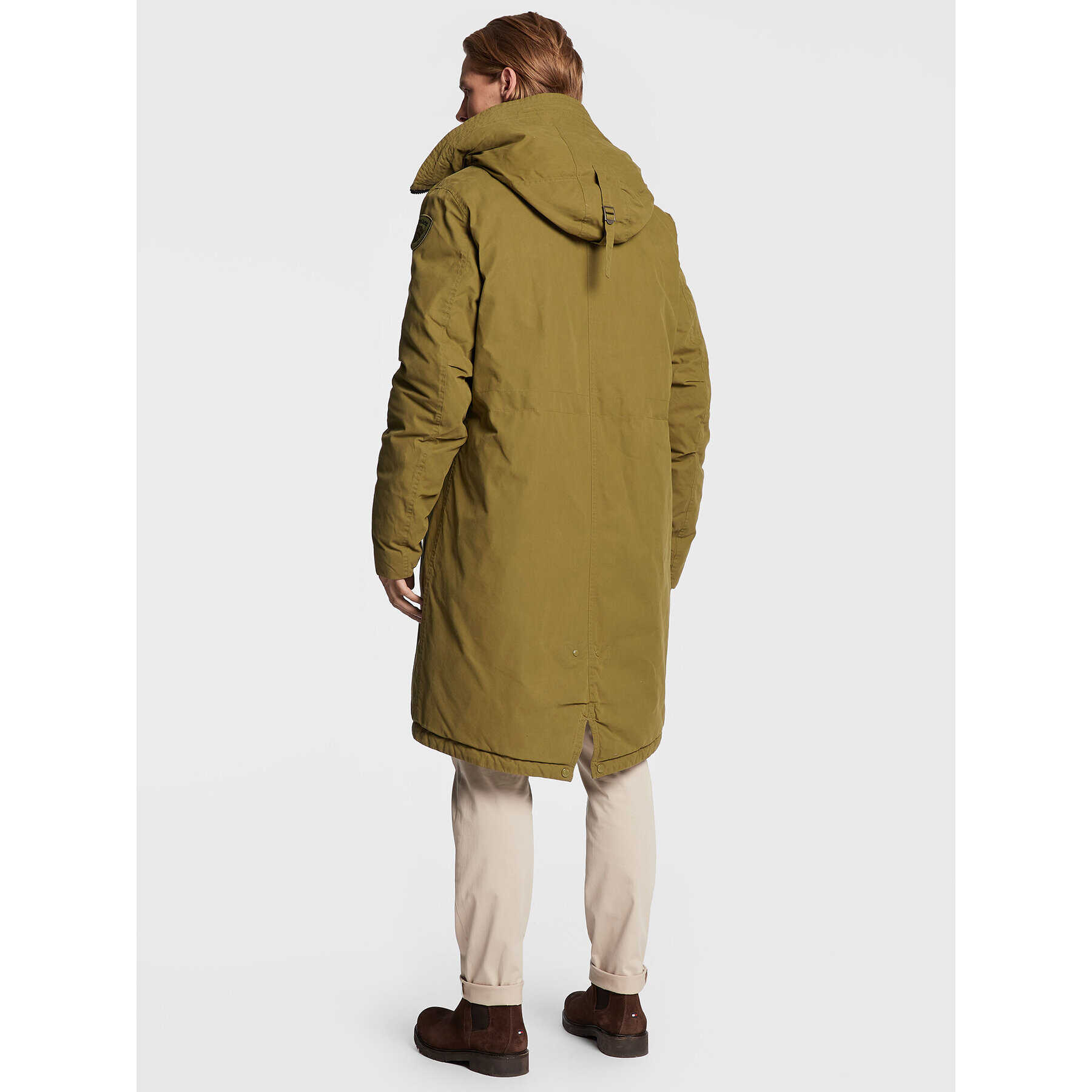 Blauer Parka Militare Otis BLUK03232 006362 Zelená Regular Fit - Pepit.cz