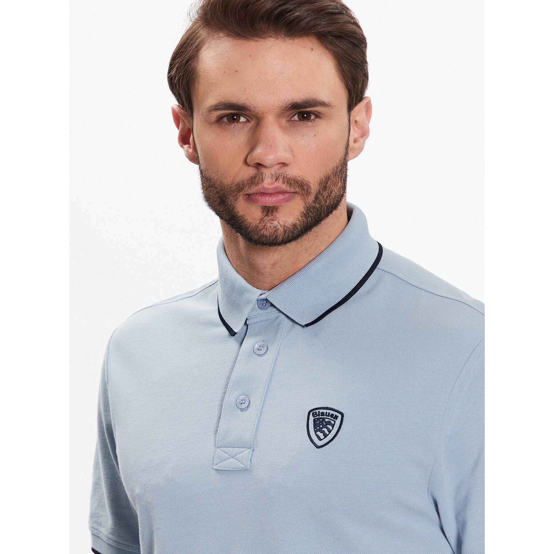 Blauer Polokošile 23SBLUT02430 Modrá Regular Fit - Pepit.cz