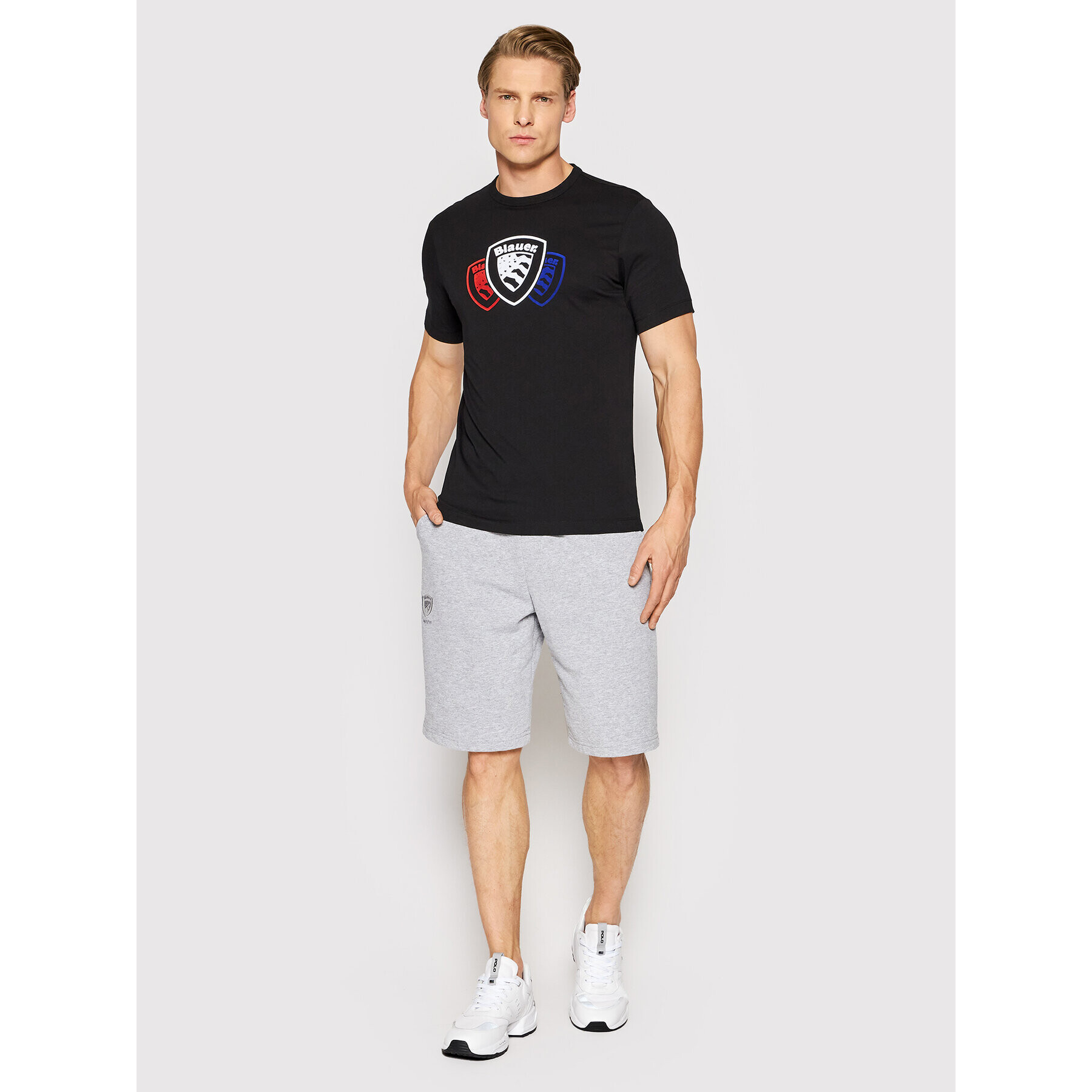 Blauer T-Shirt BLUH02174 004547 Černá Regular Fit - Pepit.cz