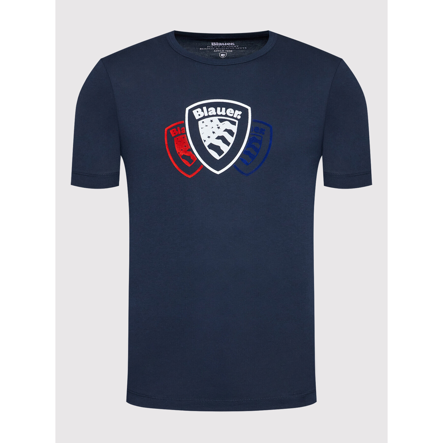 Blauer T-Shirt BLUH02174 004547 Tmavomodrá Regular Fit - Pepit.cz