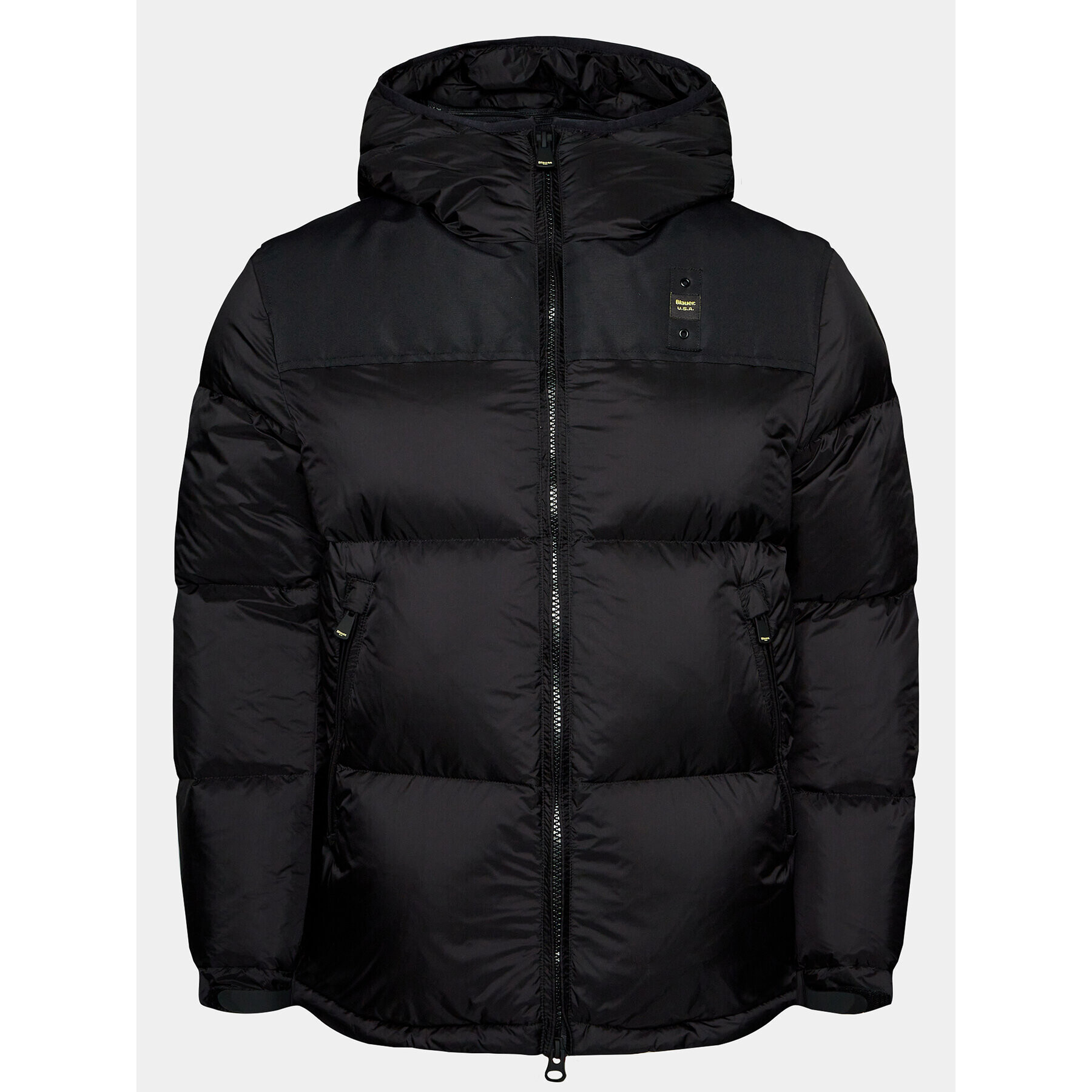 Blauer Vatovaná bunda 23WBLUC03010 Černá Regular Fit - Pepit.cz