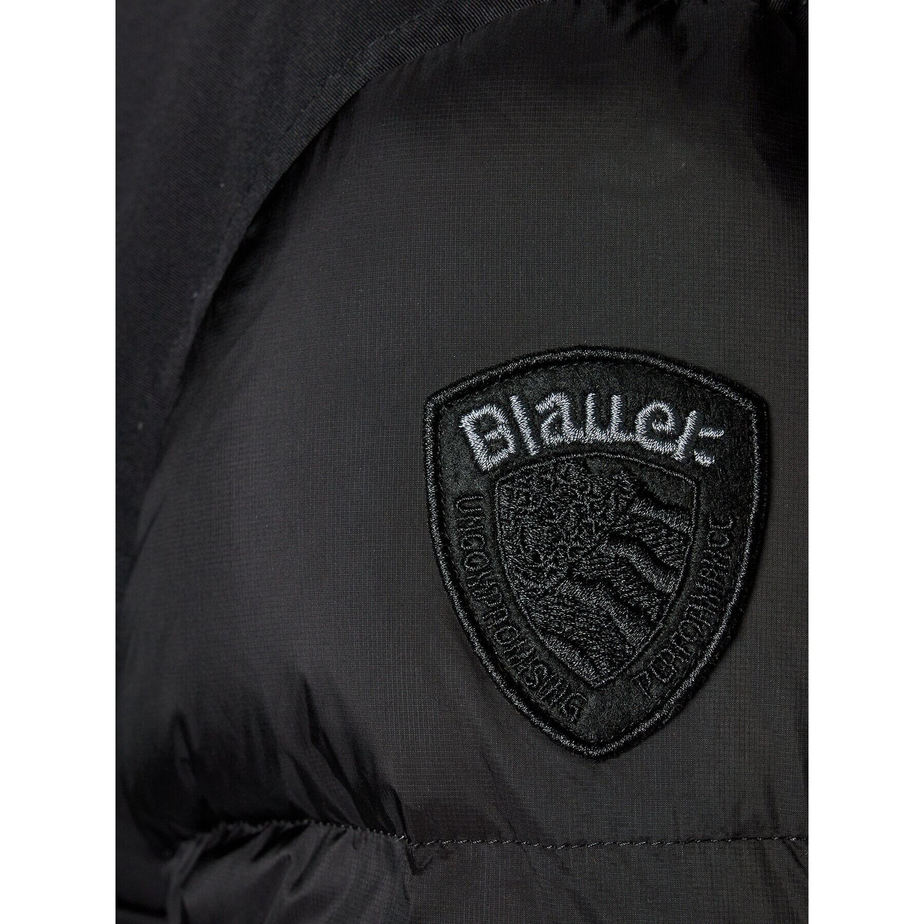 Blauer Vatovaná bunda 23WBLUC03010 Černá Regular Fit - Pepit.cz