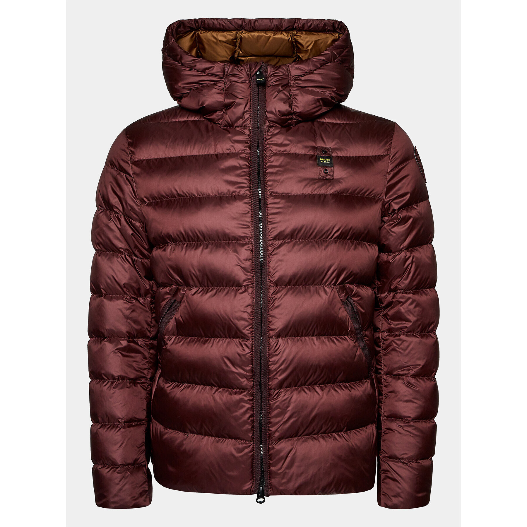 Blauer Vatovaná bunda 23WBLUC03075 Hnědá Regular Fit - Pepit.cz