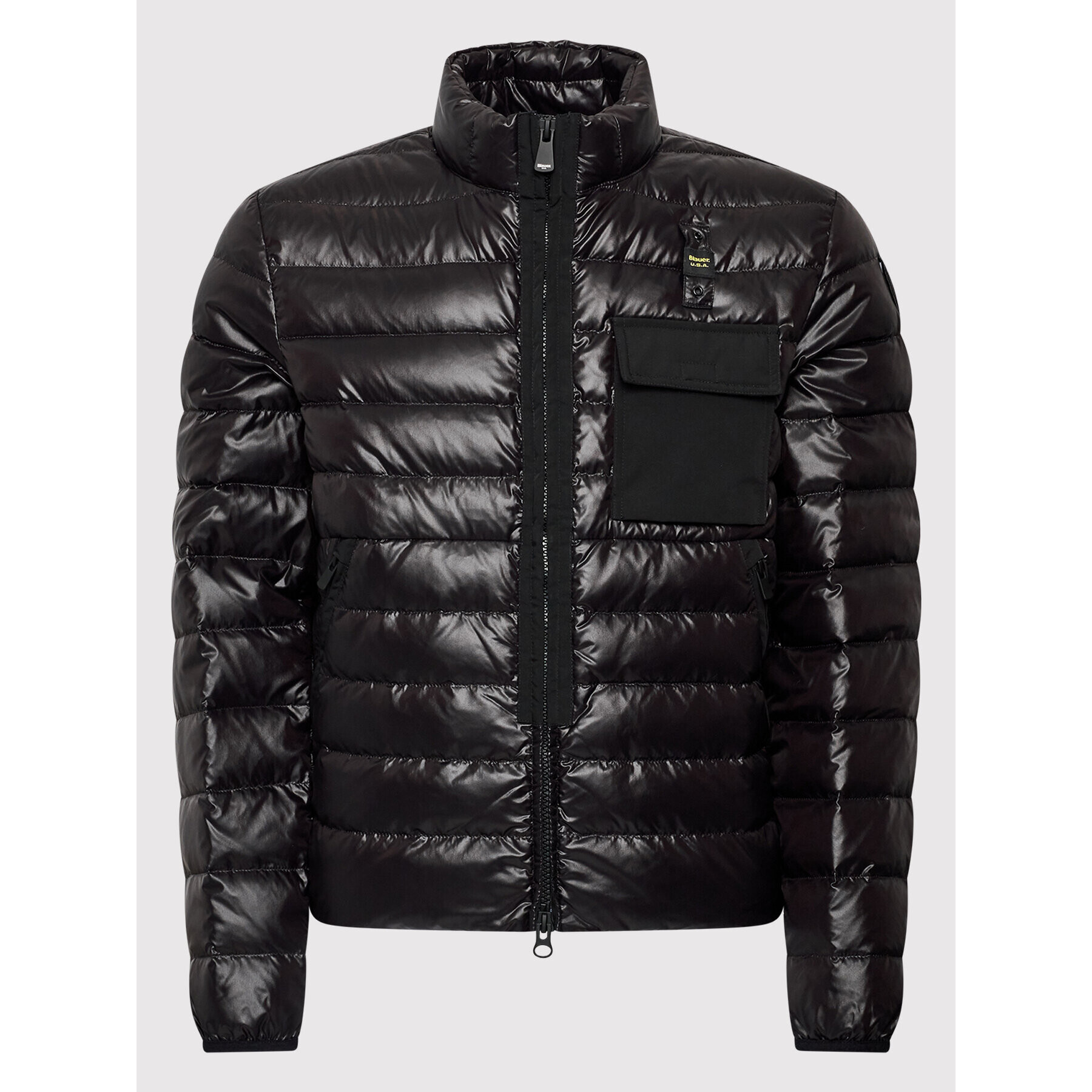 Blauer Vatovaná bunda Dwight BLUC03276 006068 Černá Regular Fit - Pepit.cz