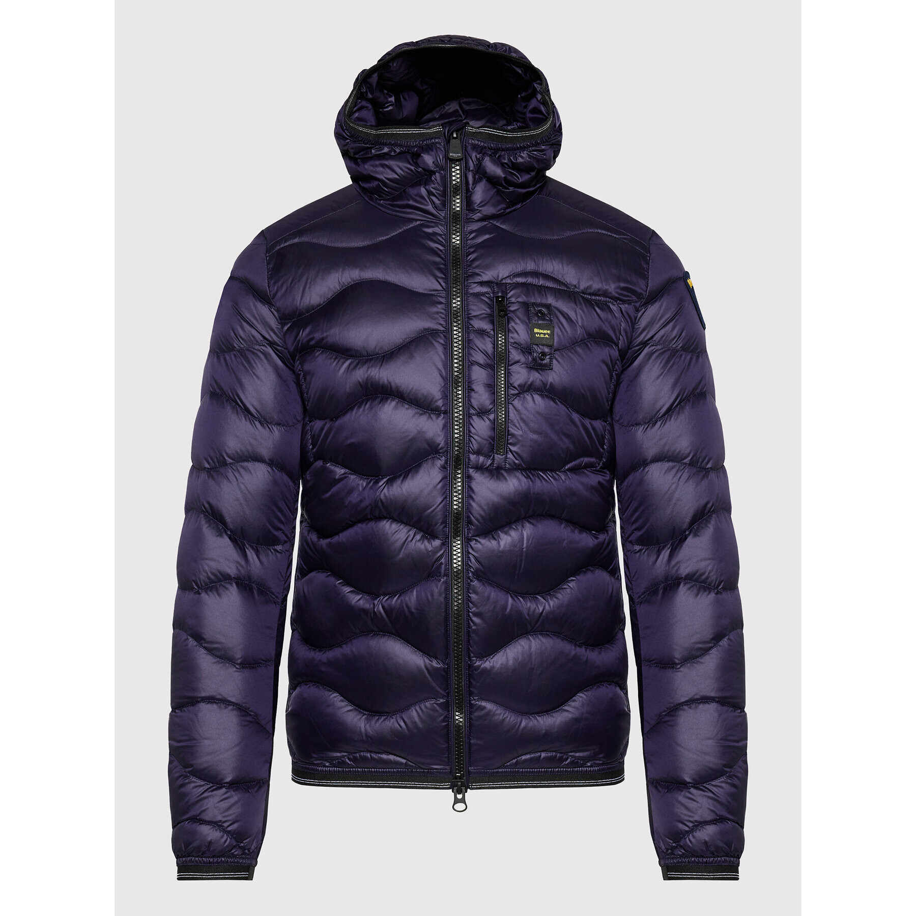 Blauer Vatovaná bunda Maurice 21WBLUC03080 004719 Tmavomodrá Regular Fit - Pepit.cz