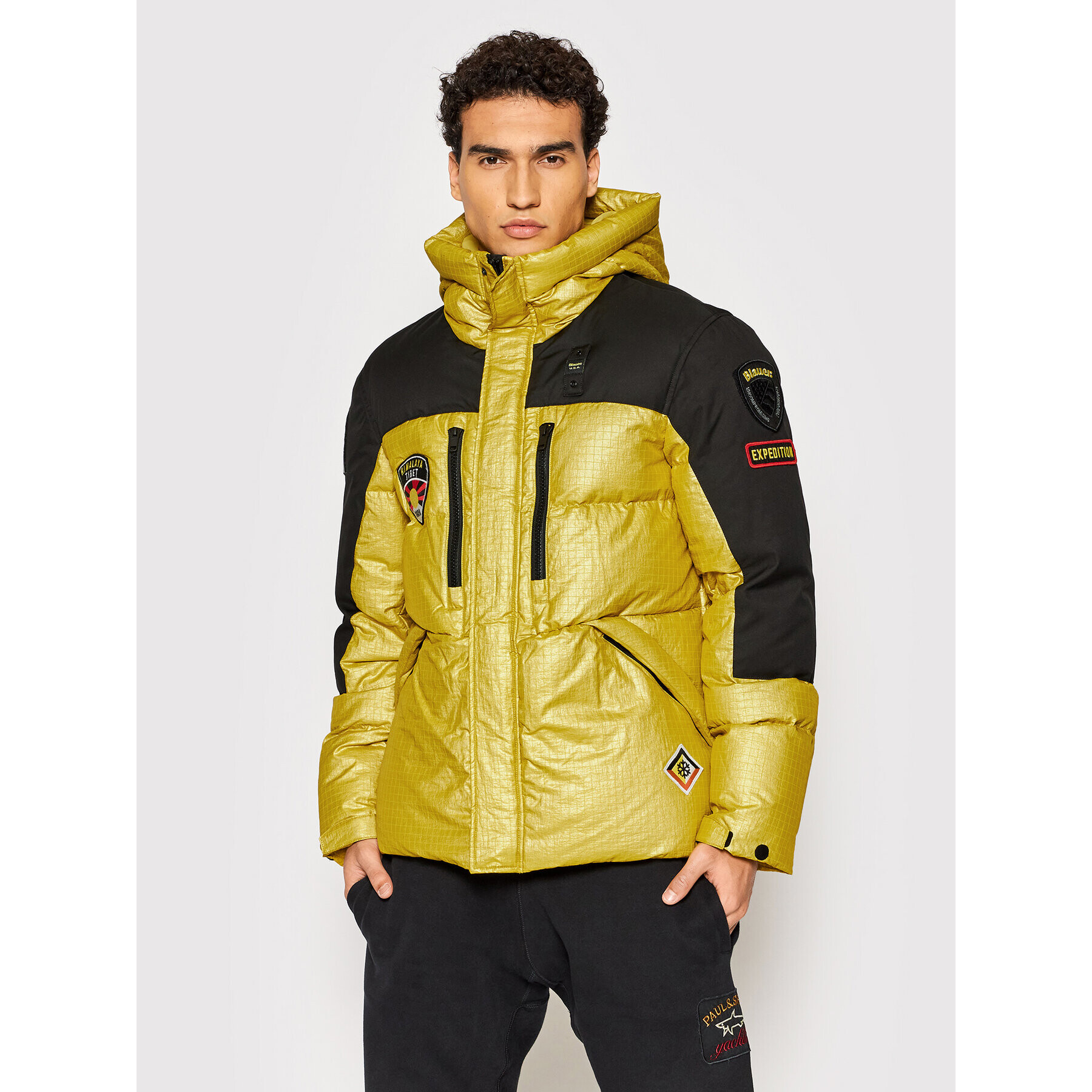 Blauer Vatovaná bunda Ruben Expedition 21WBLUC03100 006059 Žlutá Regular Fit - Pepit.cz