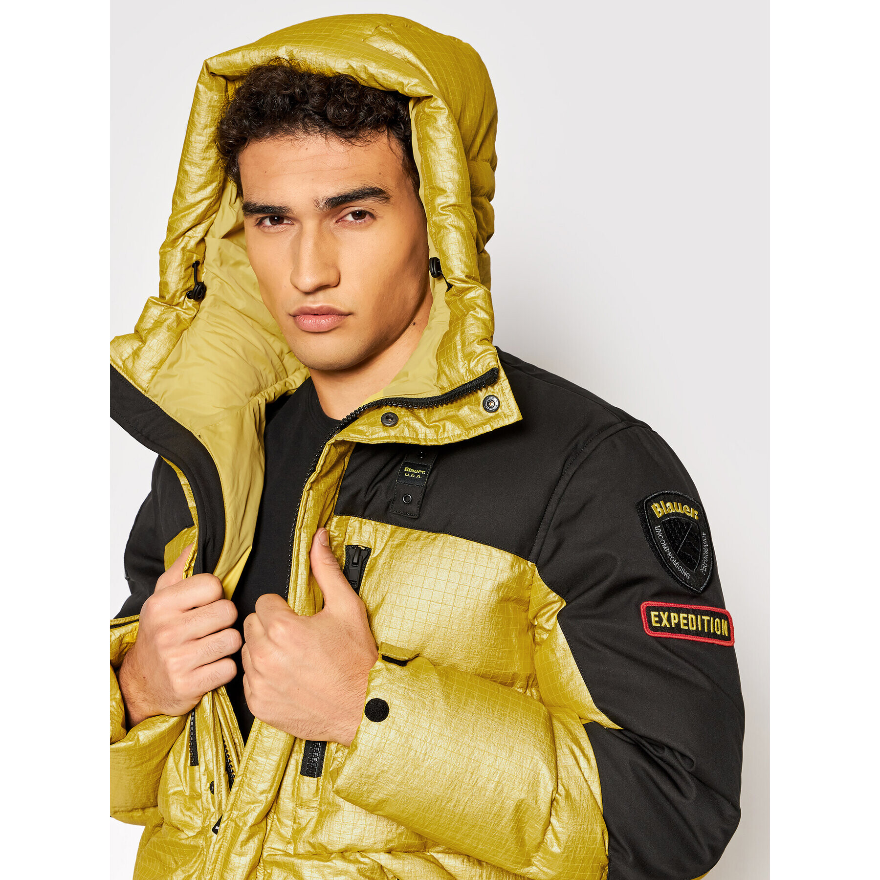 Blauer Vatovaná bunda Ruben Expedition 21WBLUC03100 006059 Žlutá Regular Fit - Pepit.cz