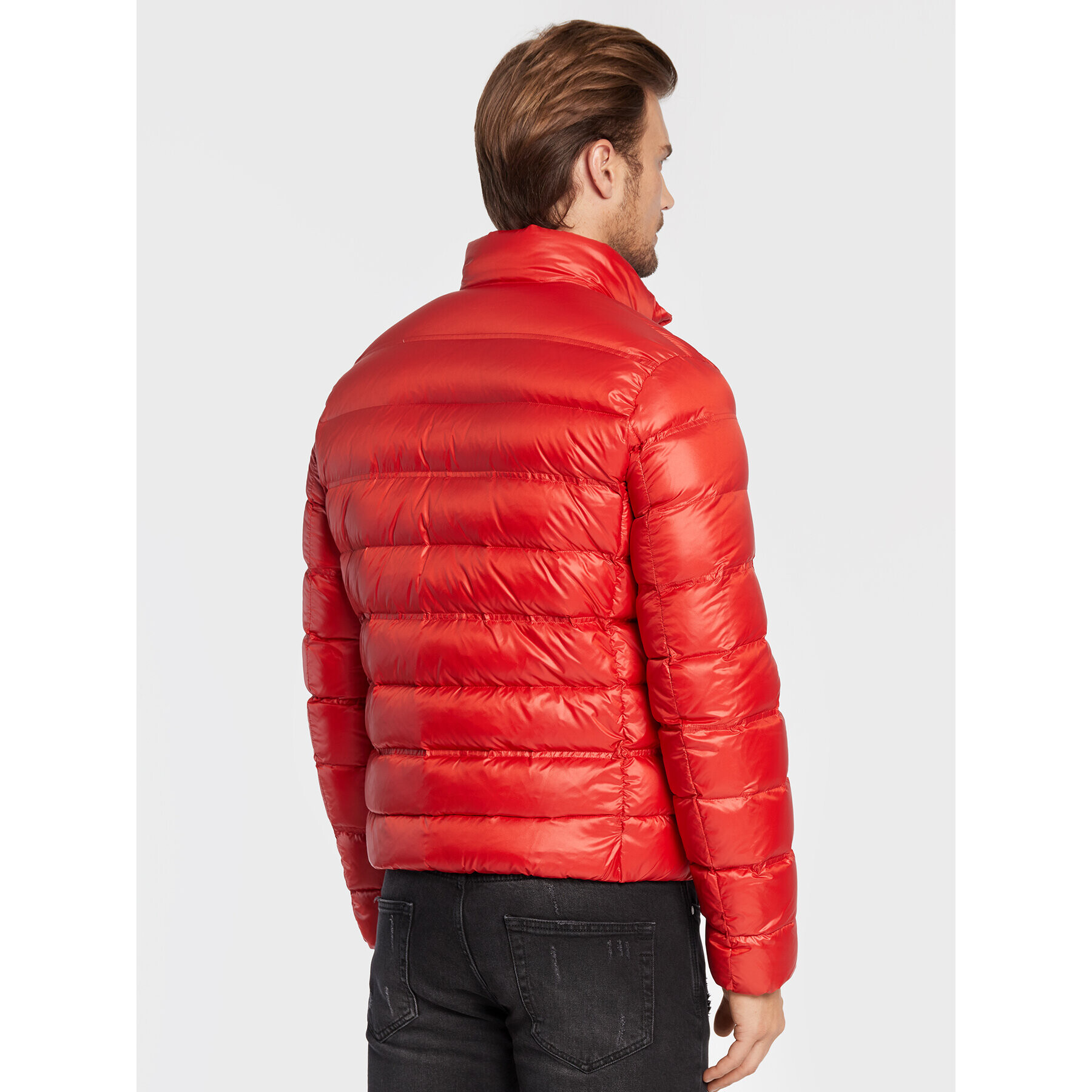 Blauer Vatovaná bunda Seth BLUC03010 006360 Červená Regular Fit - Pepit.cz