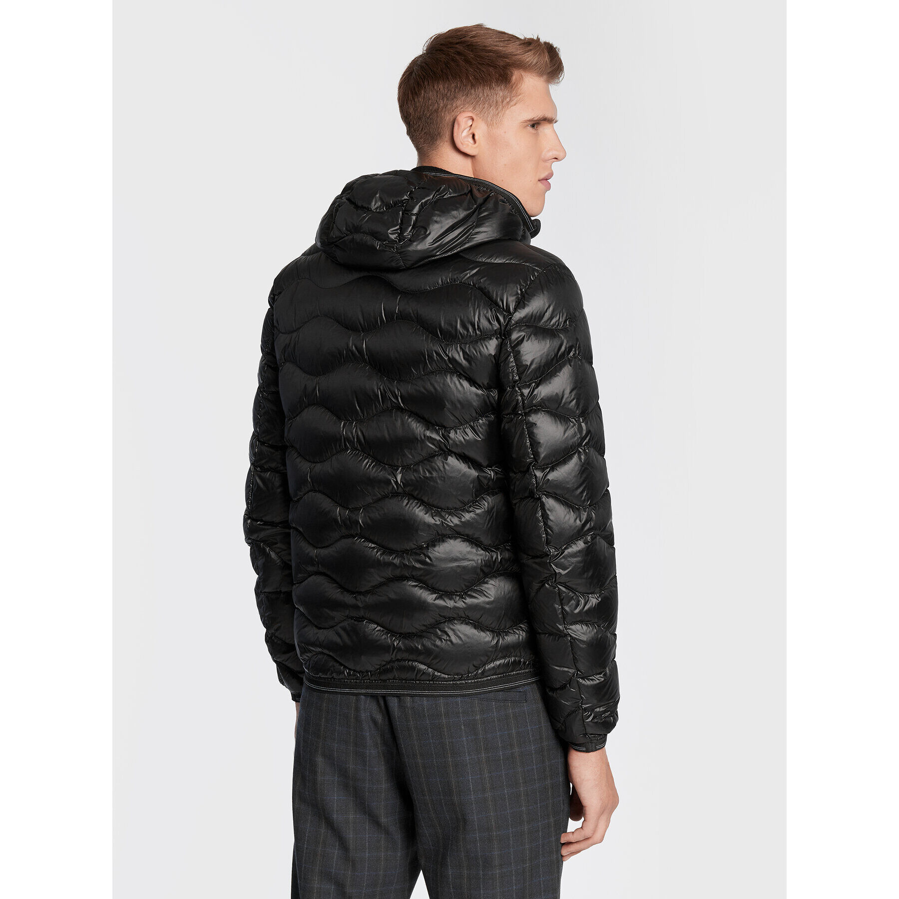 Blauer Vatovaná bunda Terence BLUC03014 006355 Černá Regular Fit - Pepit.cz