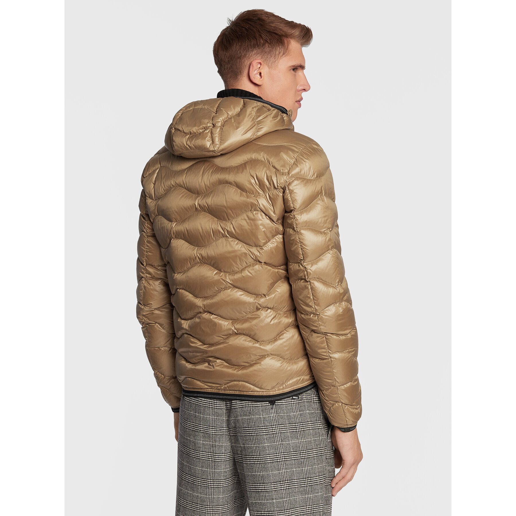 Blauer Vatovaná bunda Terence BLUC03014 006355 Zlatá Regular Fit - Pepit.cz