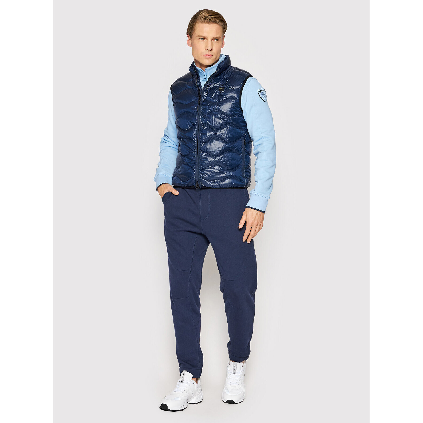 Blauer Vesta Clifton BLUX02045 005958 Tmavomodrá Regular Fit - Pepit.cz