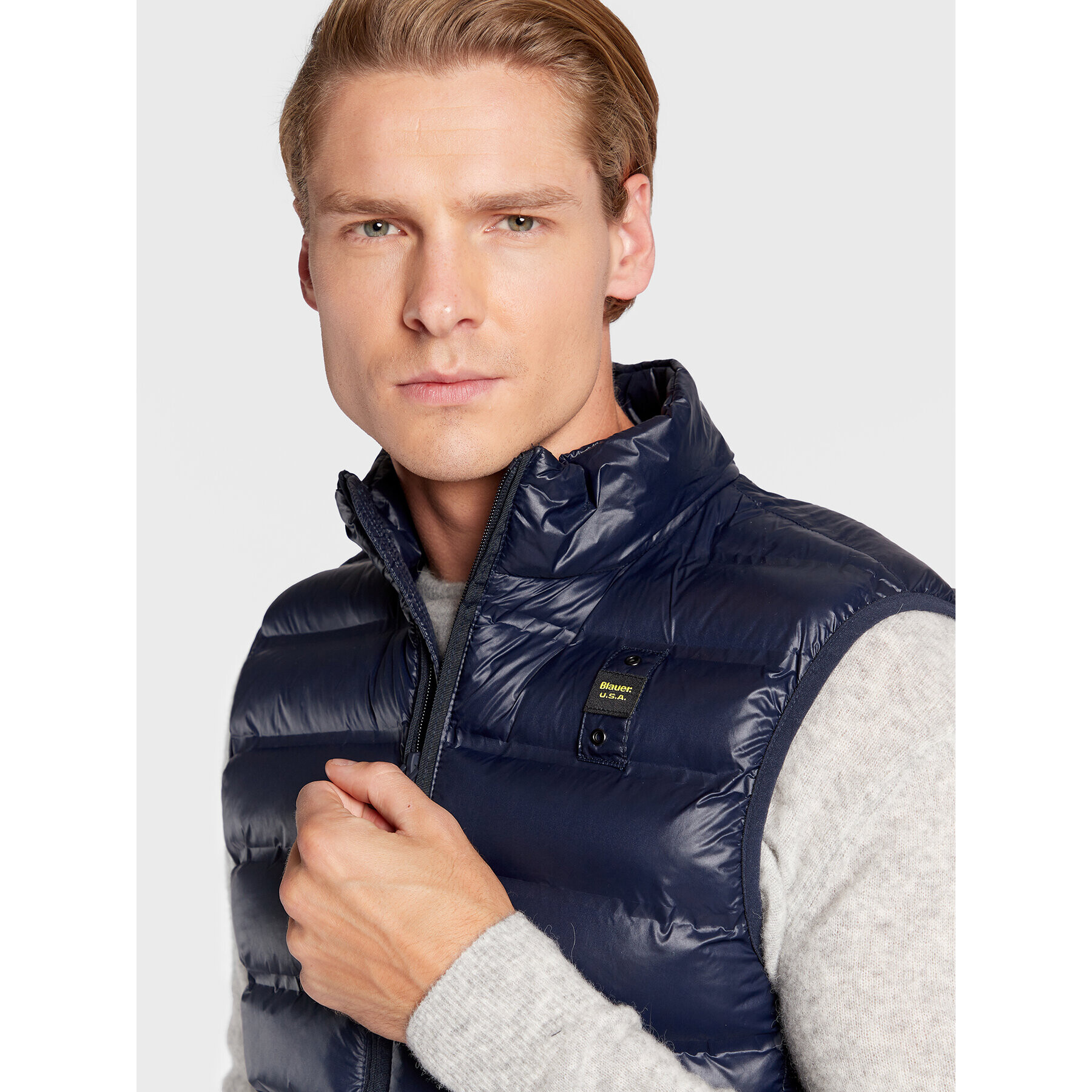 Blauer Vesta Logan BLUX02003 006100 Tmavomodrá Regular Fit - Pepit.cz