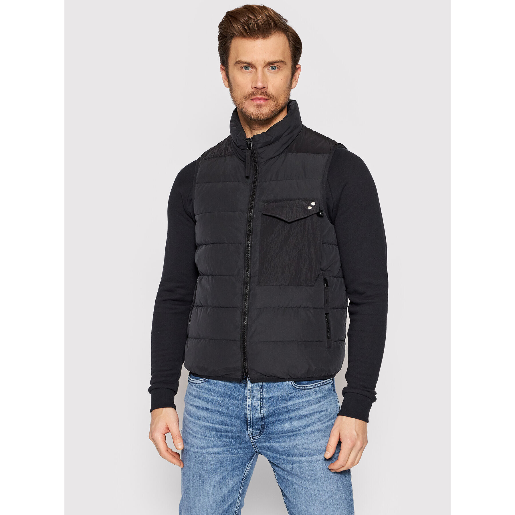 Blauer Vesta Morris BLUX02336 006221 Černá Regular Fit - Pepit.cz