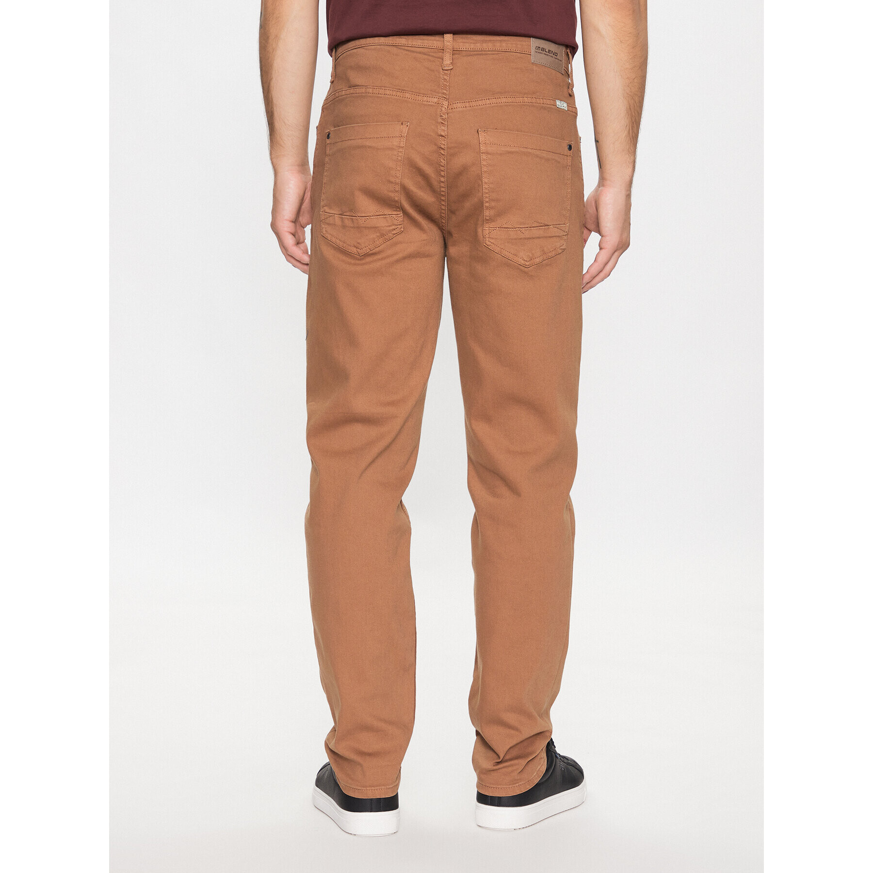 Blend Jeansy 20715087 Hnědá Slim Fit - Pepit.cz