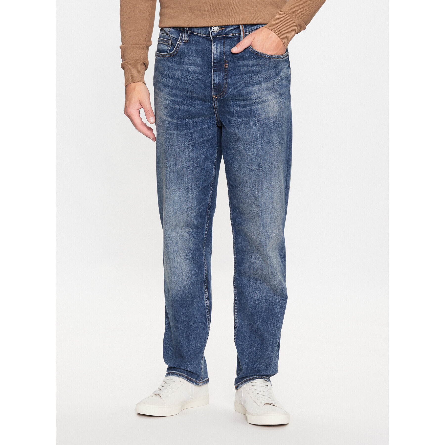 Blend Jeansy 20715093 Modrá Regular Fit - Pepit.cz