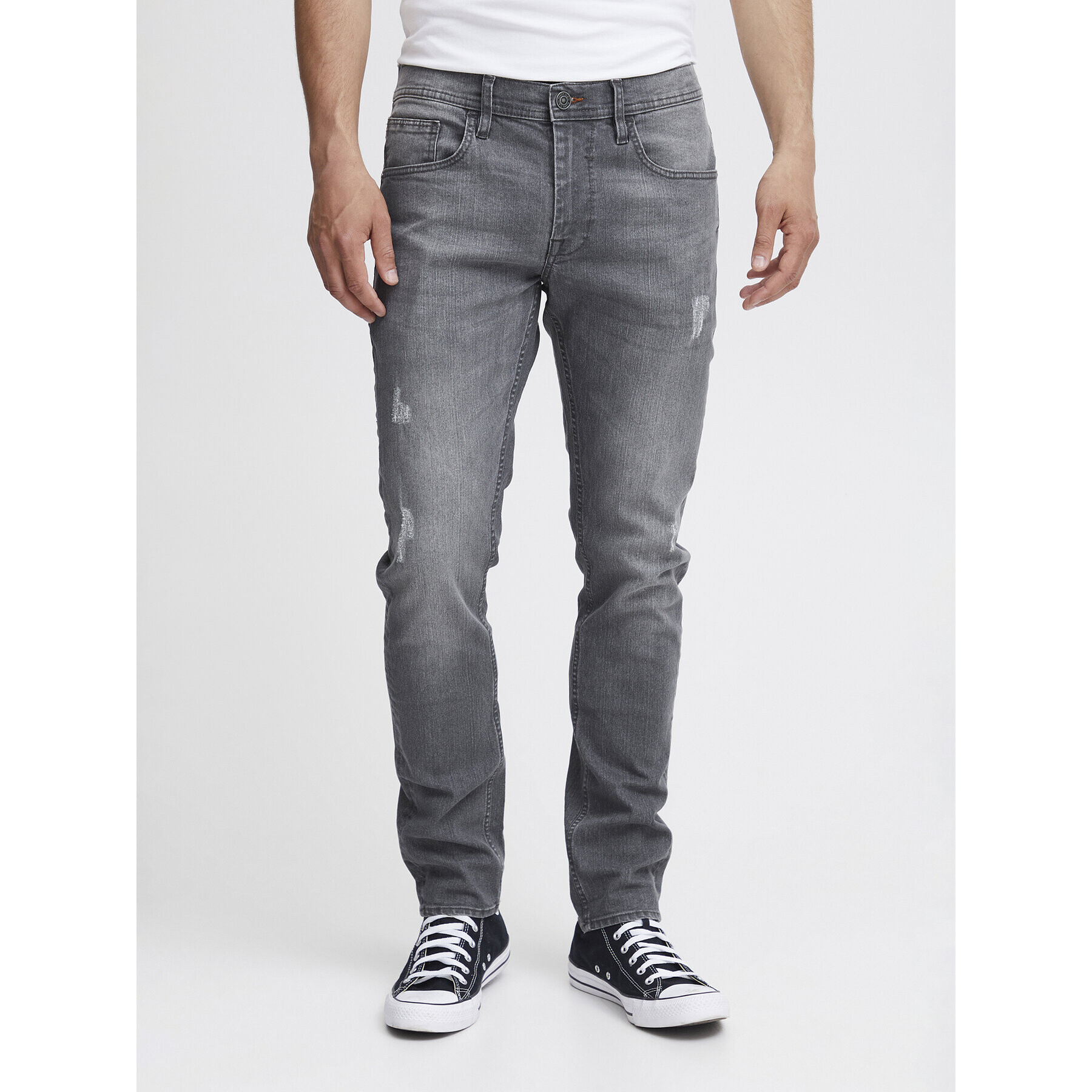 Blend Jeansy 20715706 Šedá Slim Fit - Pepit.cz