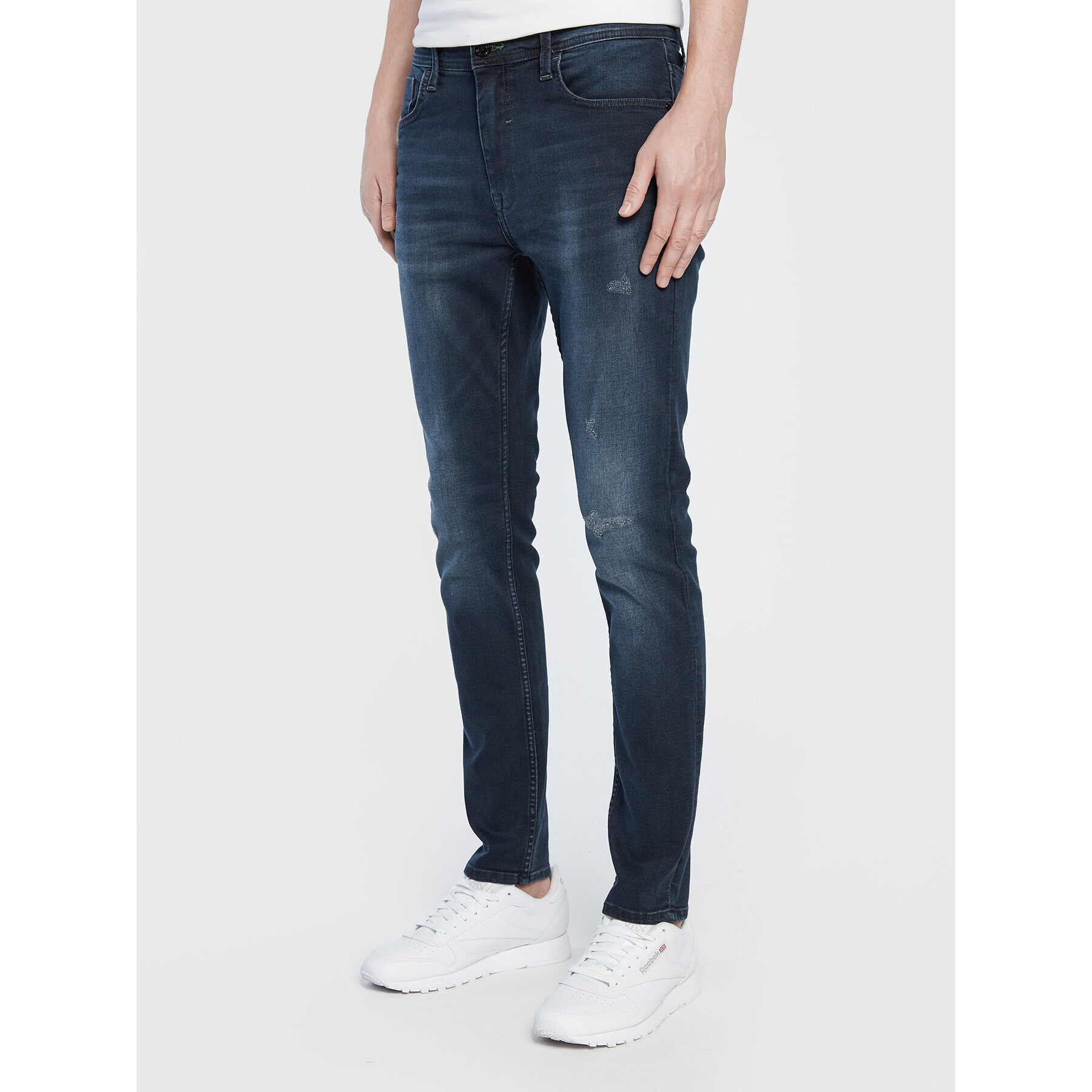 Blend Jeansy Echo 20710666 Tmavomodrá Skinny Fit - Pepit.cz