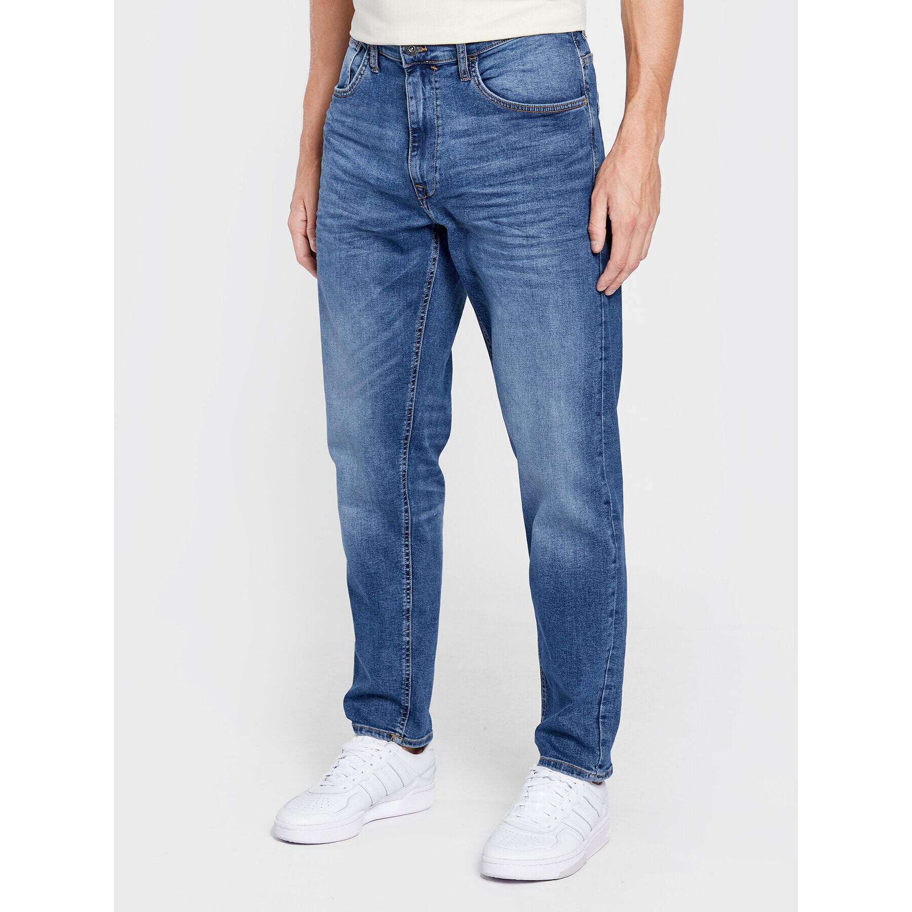 Blend Jeansy Thunder 20714207 Modrá Relaxed Fit - Pepit.cz