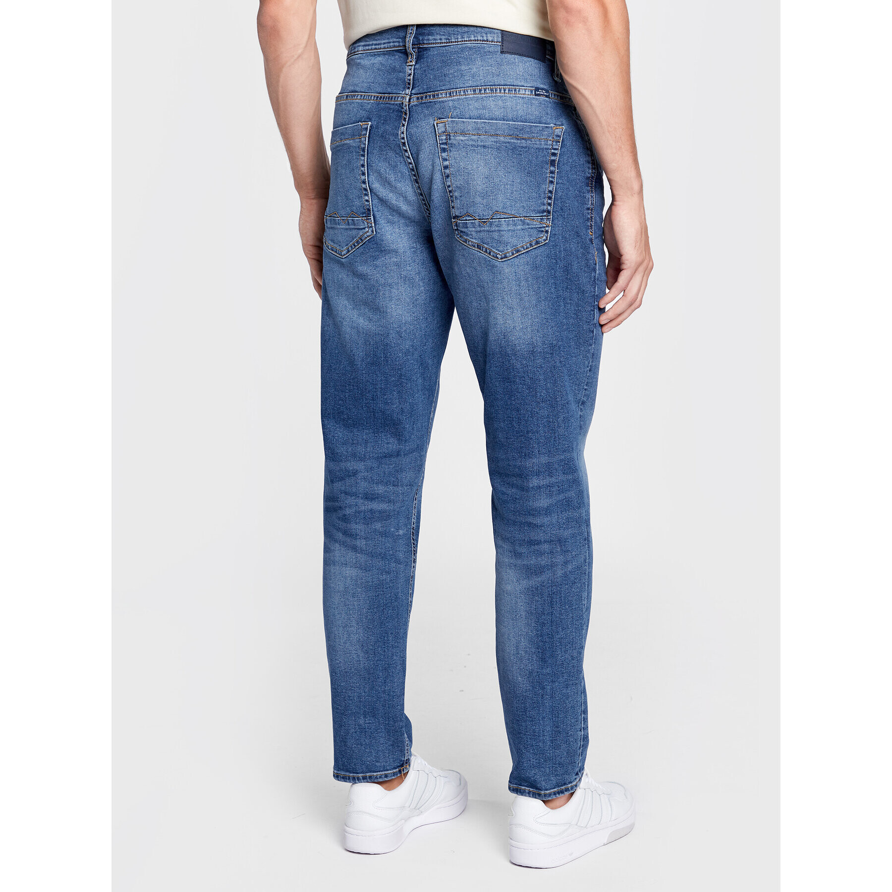 Blend Jeansy Thunder 20714207 Modrá Relaxed Fit - Pepit.cz