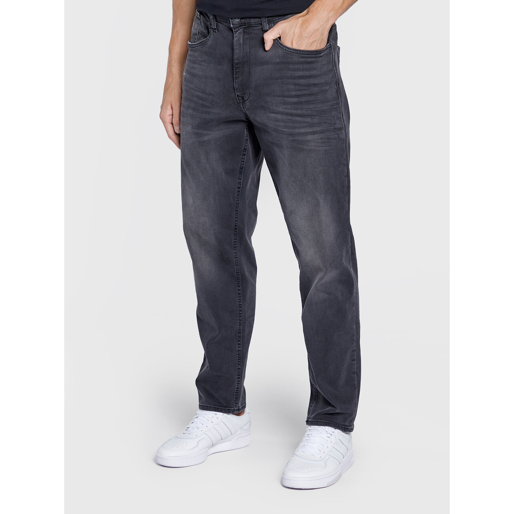 Blend Jeansy Thunder 20714207 Šedá Relaxed Fit - Pepit.cz